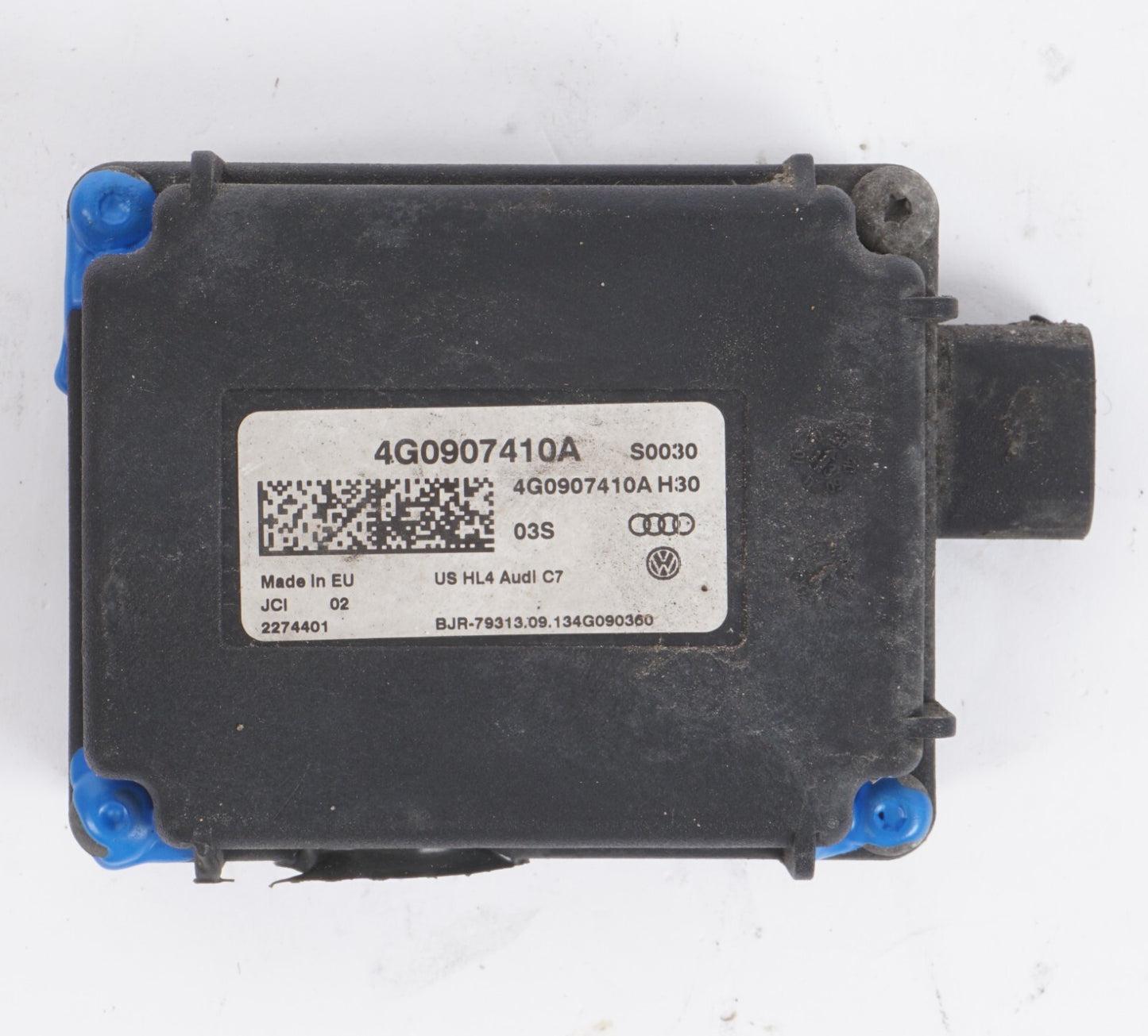 12-17 AUDI A8L A8 HOMELINK GARAGE DOOR MODULE 4G0907410A OEM