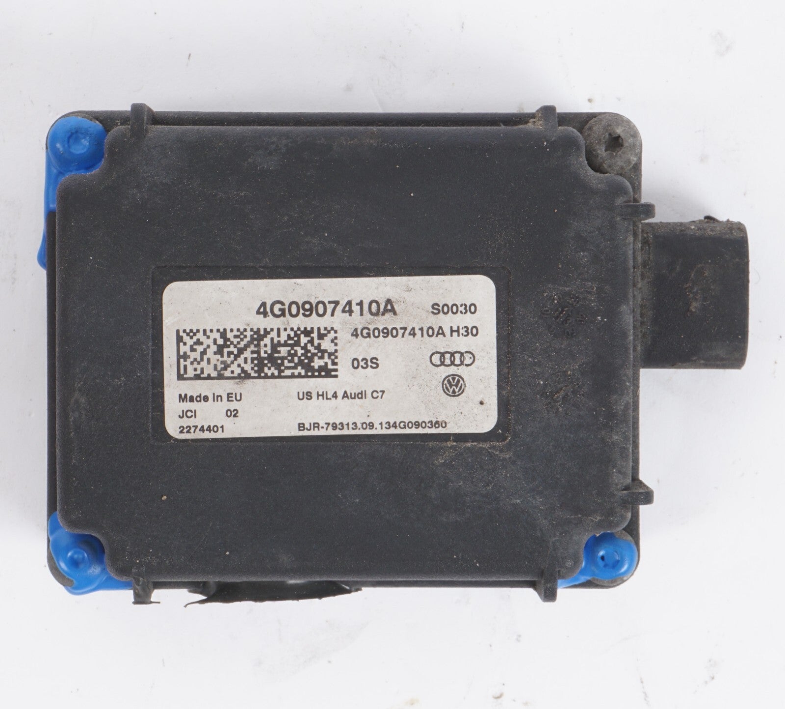 12-17 AUDI A8L A8 HOMELINK GARAGE DOOR MODULE 4G0907410A OEM