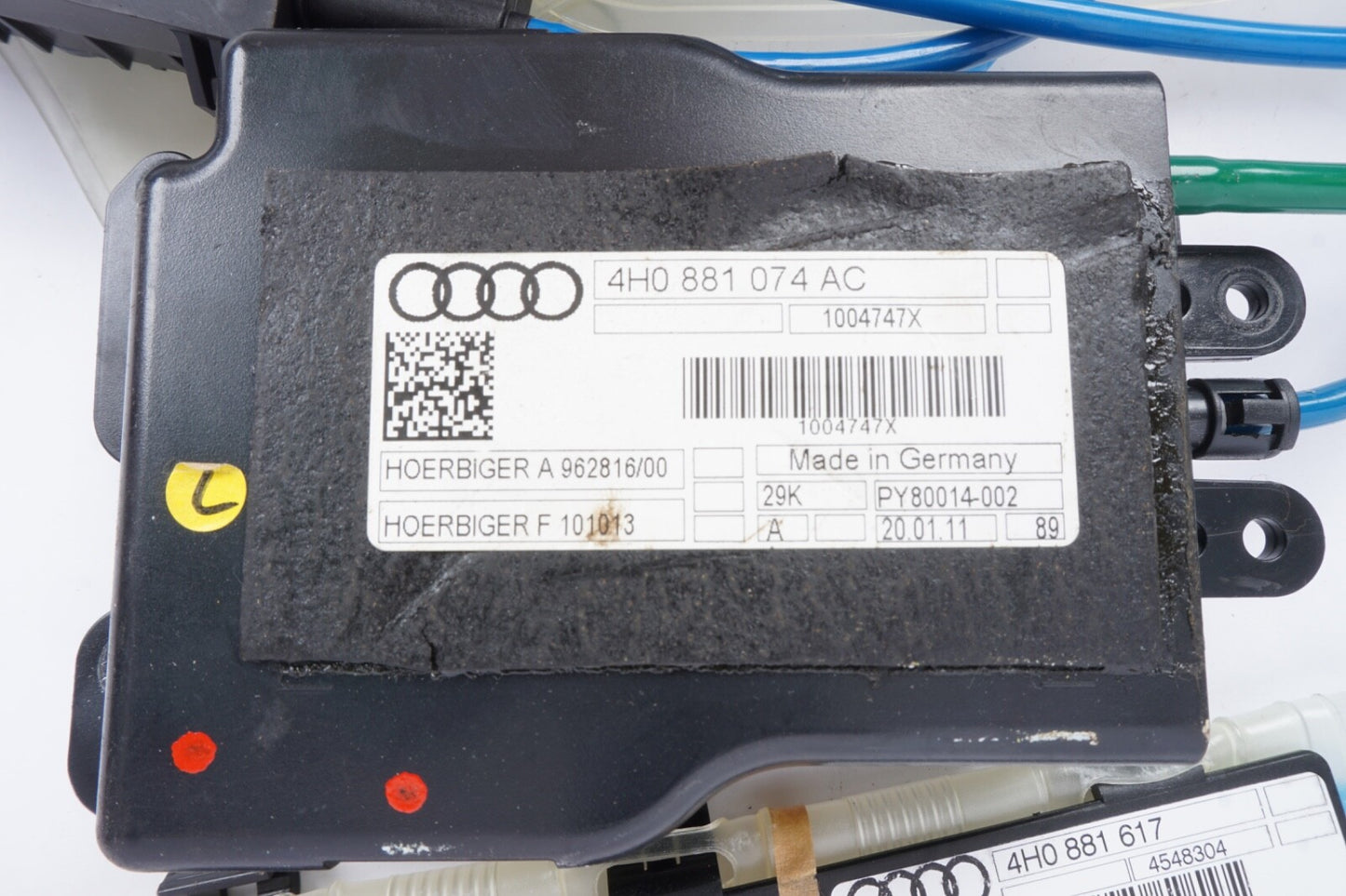 2011-2018 AUDI A8 QUATTRO RIGHT PASSENGER SIDE COMFORT SEAT AIR PUMP OEM