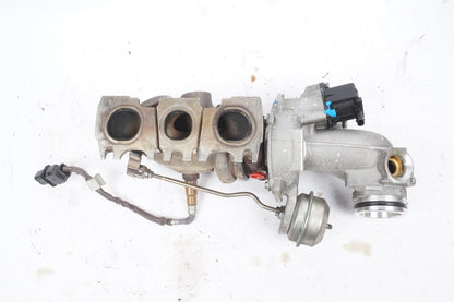 14-17 Mercedes E400 CLS400 S550E Turbocharger Manifold Right Passenger Side OEM