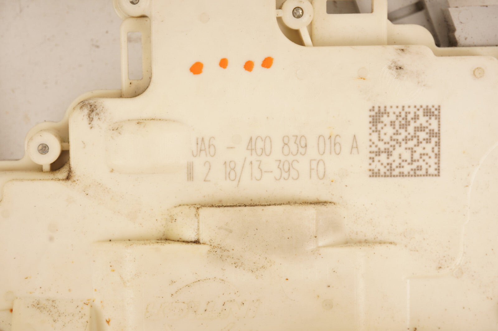 12-17 AUDI 4G A7 REAR RIGHT PASSENGER SIDE DOOR LOCK LATCH ACTUATOR  OEM