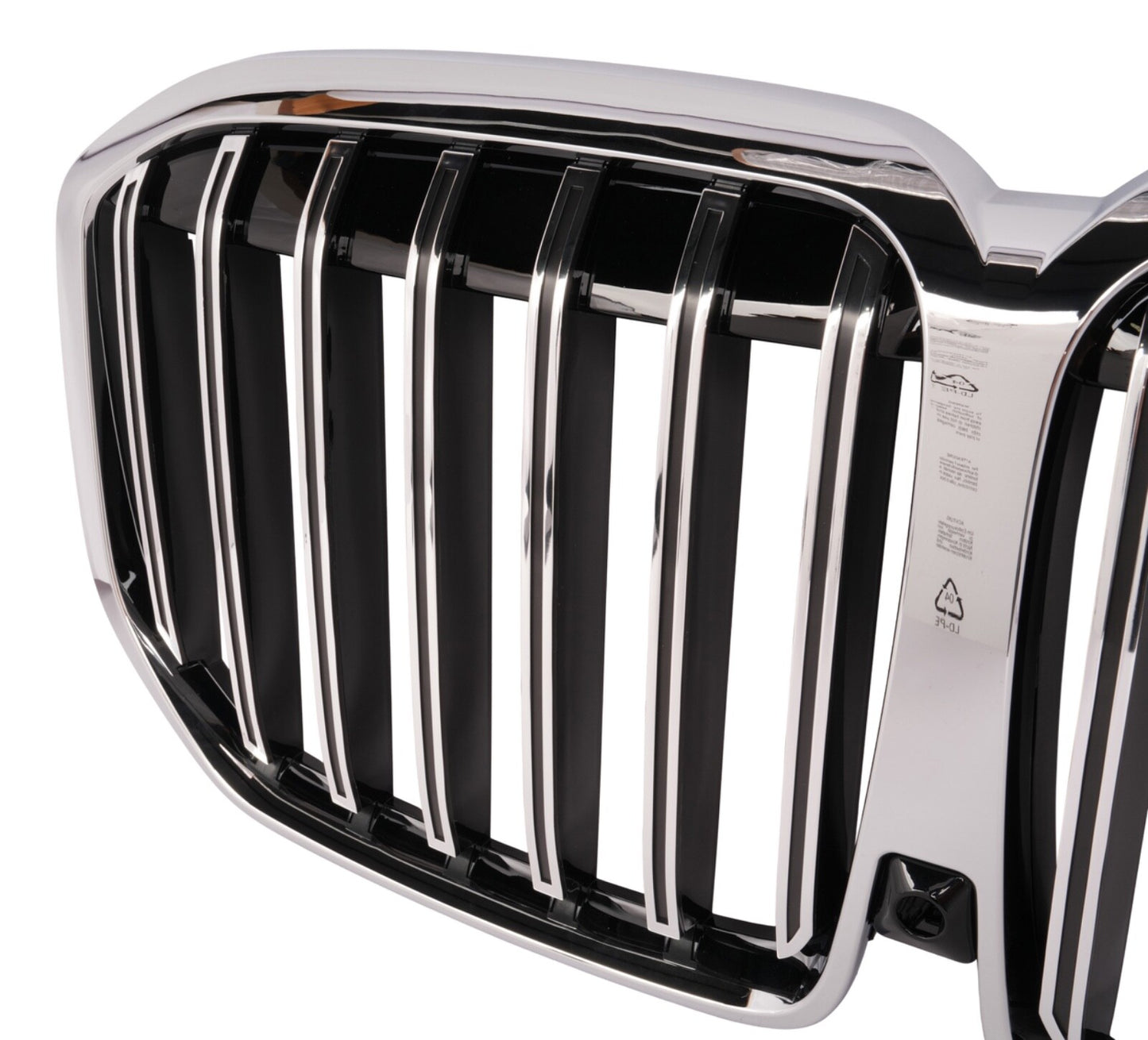 For 2023-2025 BMW G07 X7 LCI Front Kidney Grille Chrome Line