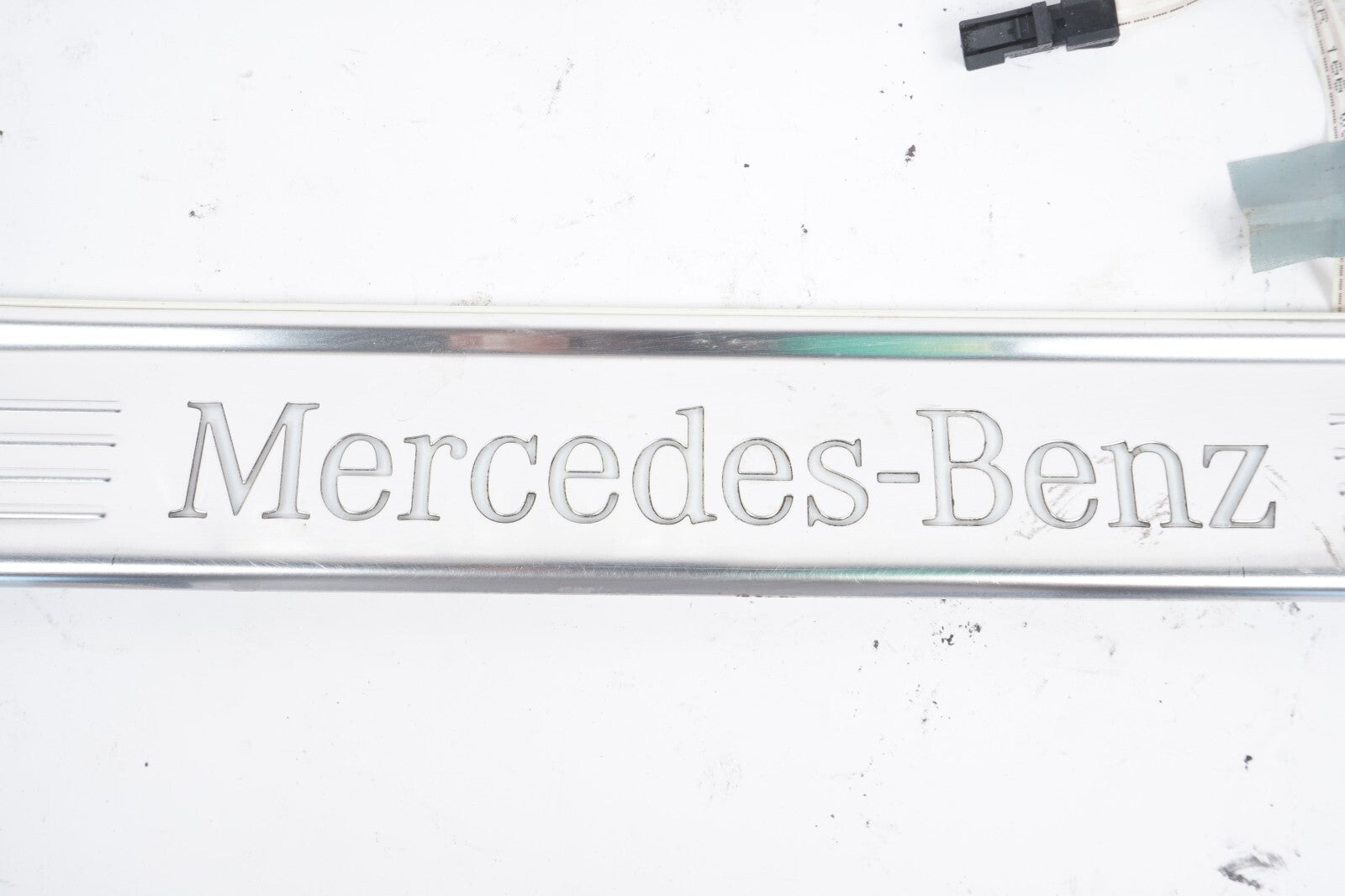 14-20 Mercedes S550 W222 Illuminated Door Step Sill Panel Set of 3 OEM