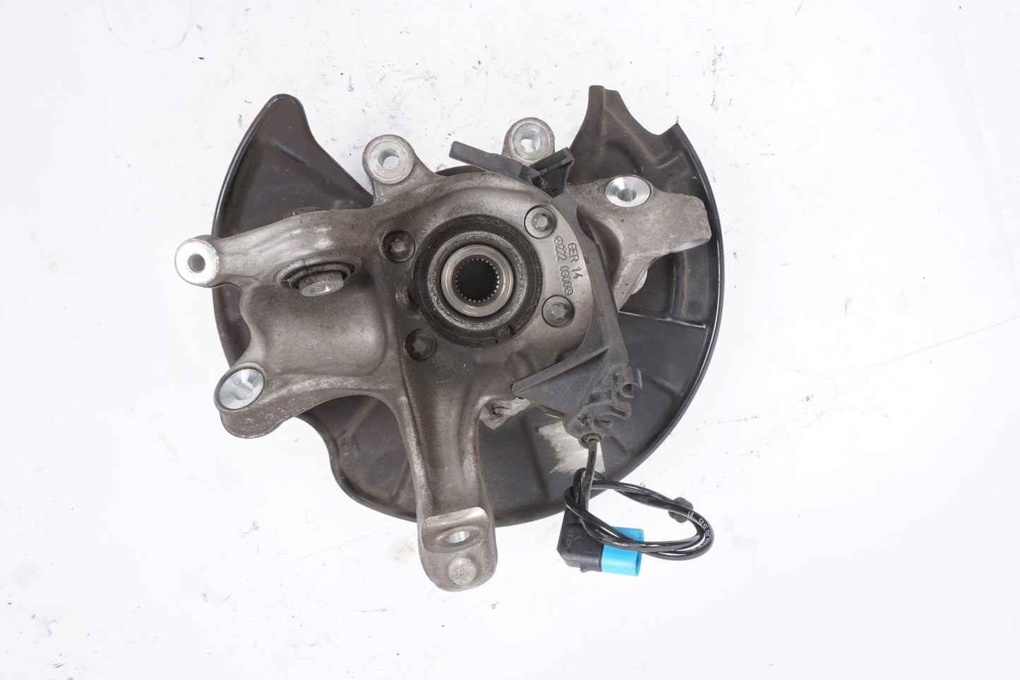 14-20 Mercedes S550 W222 Rear Left Driver Side Spindle Knuckle Wheel Hub OEM