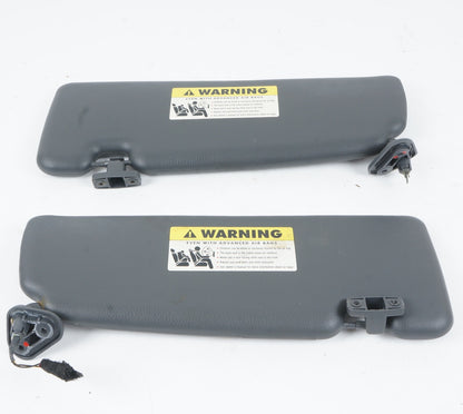 2006 - 2010 BMW E63 650i M6 Interior Sun Visor Left Right Pair
