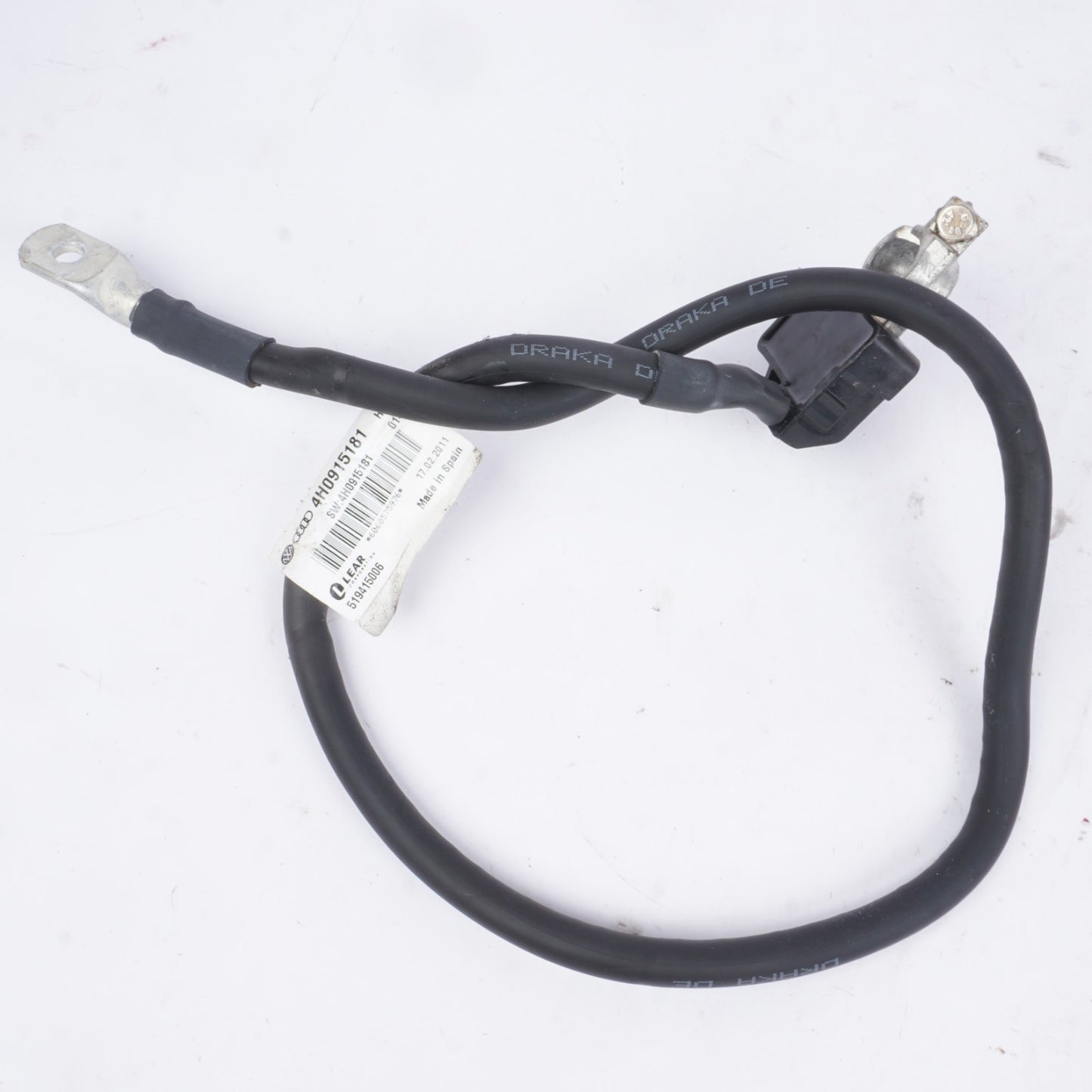 2012 - 2018 Audi A8 A8l S8 3.0l 4.0l Negative Battery Cable Terminal OEM