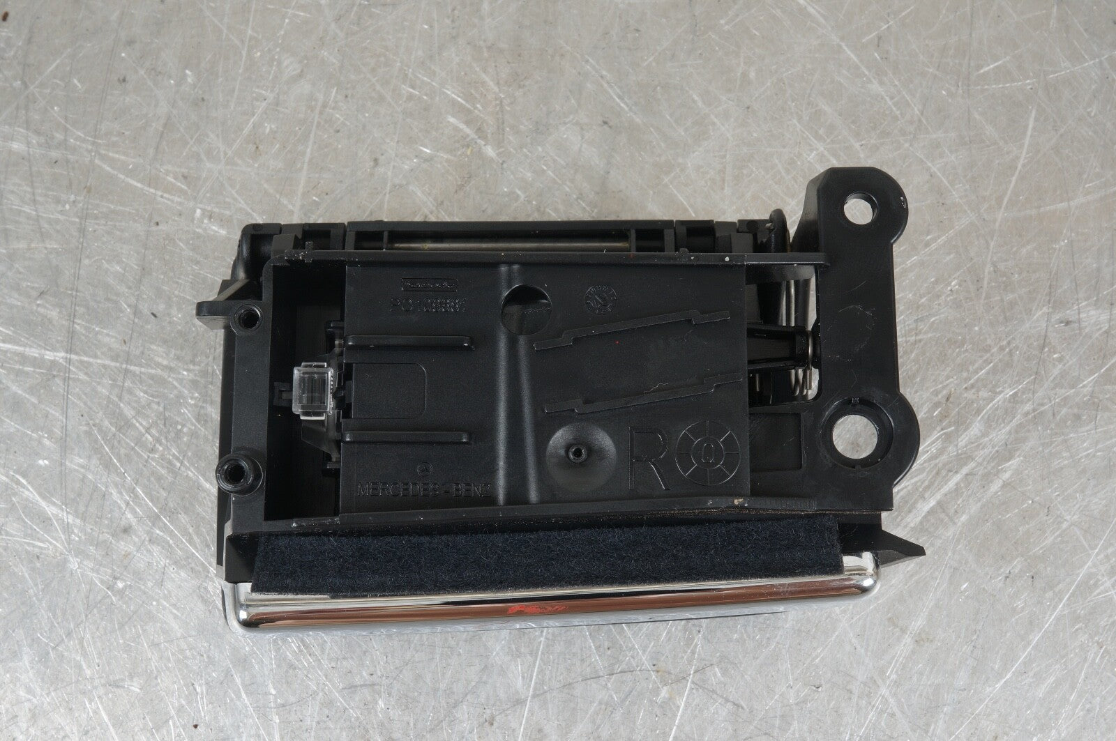 07-09 Mercedes W221 S550 S450 Rear Right Side Door Ashtray Ash Tray Black OEM