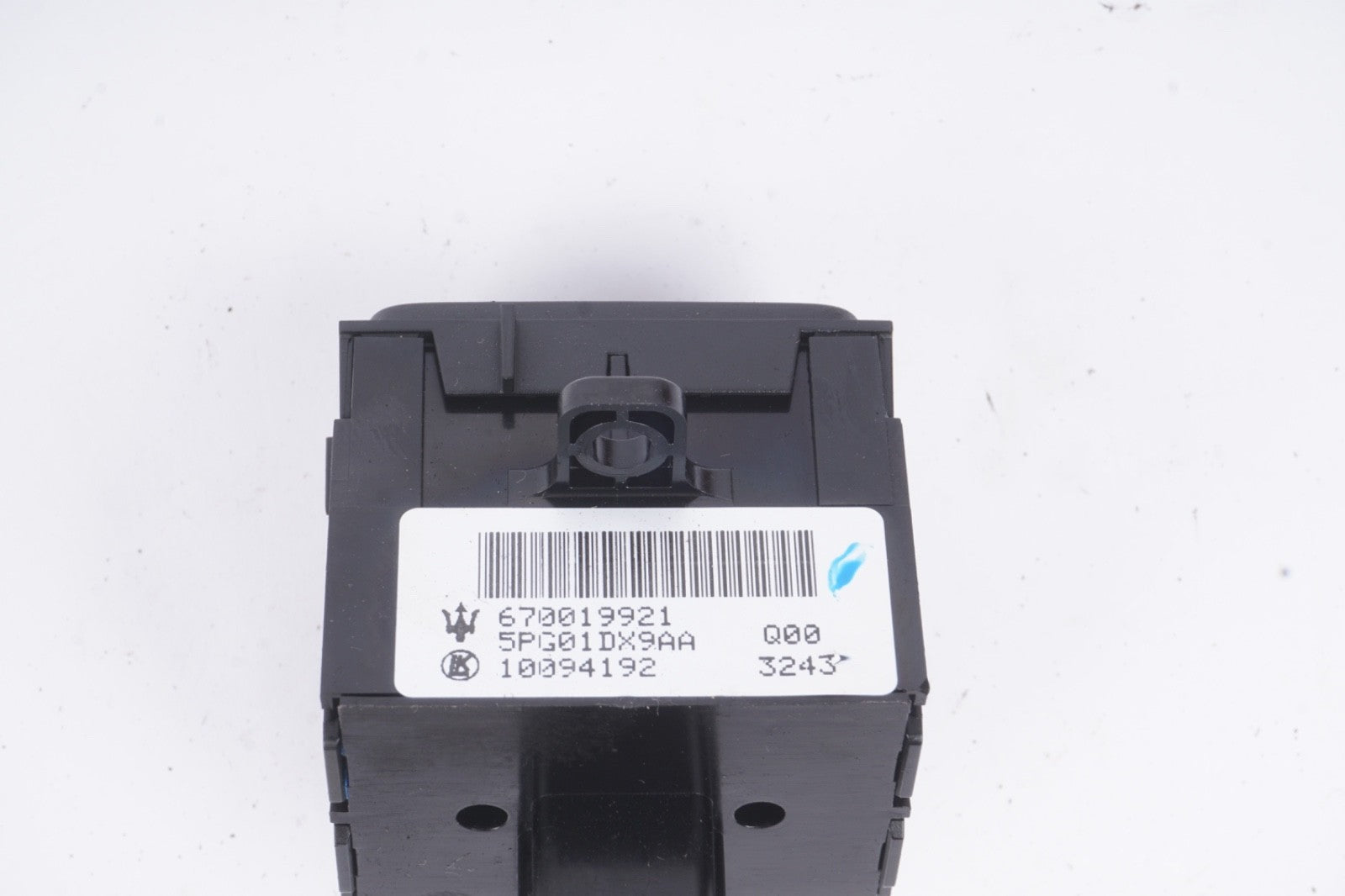2014 - 2020 Maserati Ghibli Headlight Adjustment Switch Black 670019921 Oem