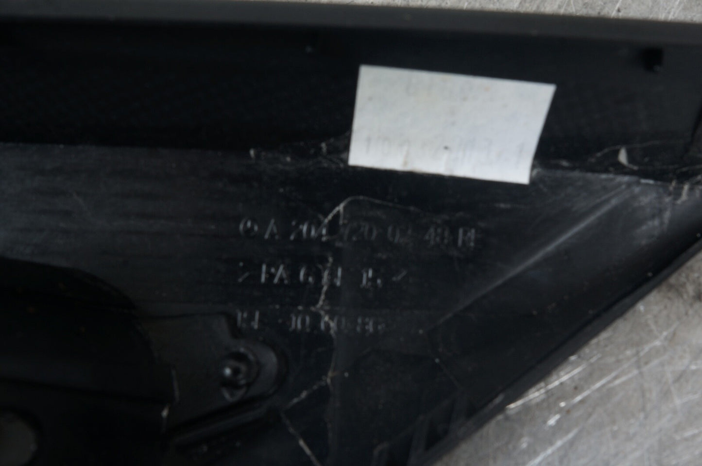 08-14 Mercedes C300 C250 Front Left & Right Door Panel Tweeter Speaker Cover Set