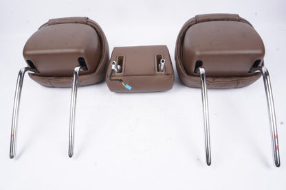 2014 - 2017 MERCEDES S550 W222 FRONT LEFT RIGHT SEAT HEADREST HEAD REST BROWN