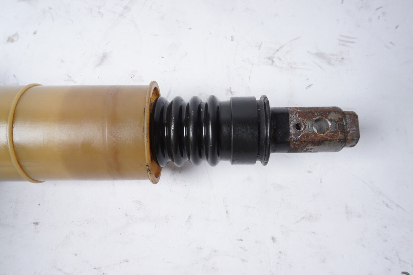 07-13 Mercedes S550 W221 INTERMEDIATE STEERING SHAFT W/ BOOT COVER 2214620296 OE
