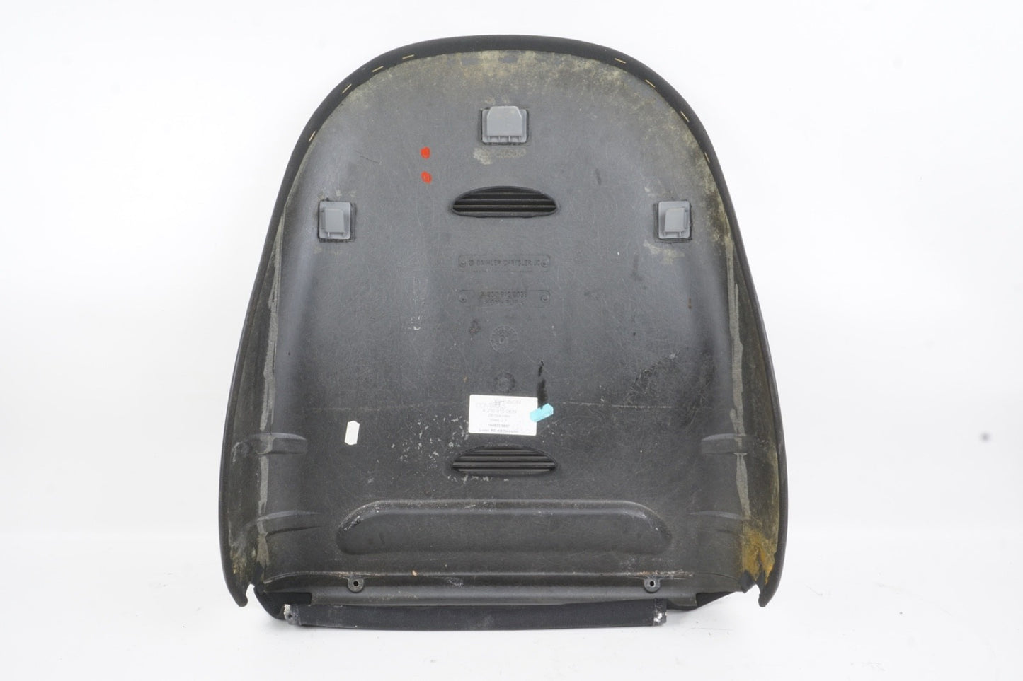 03-12 Mercedes R230 SL550 SL55 Left Driver Side Seat Back Cover Black OEM