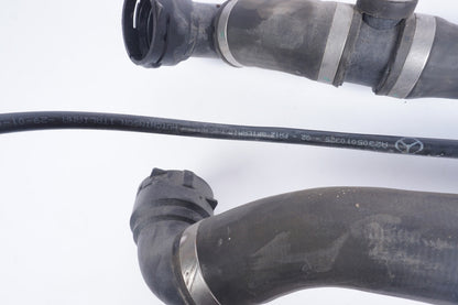 03-06 Mercedes R230 SL500 Upper Radiator Coolant Hose 2305010282 OEM Set