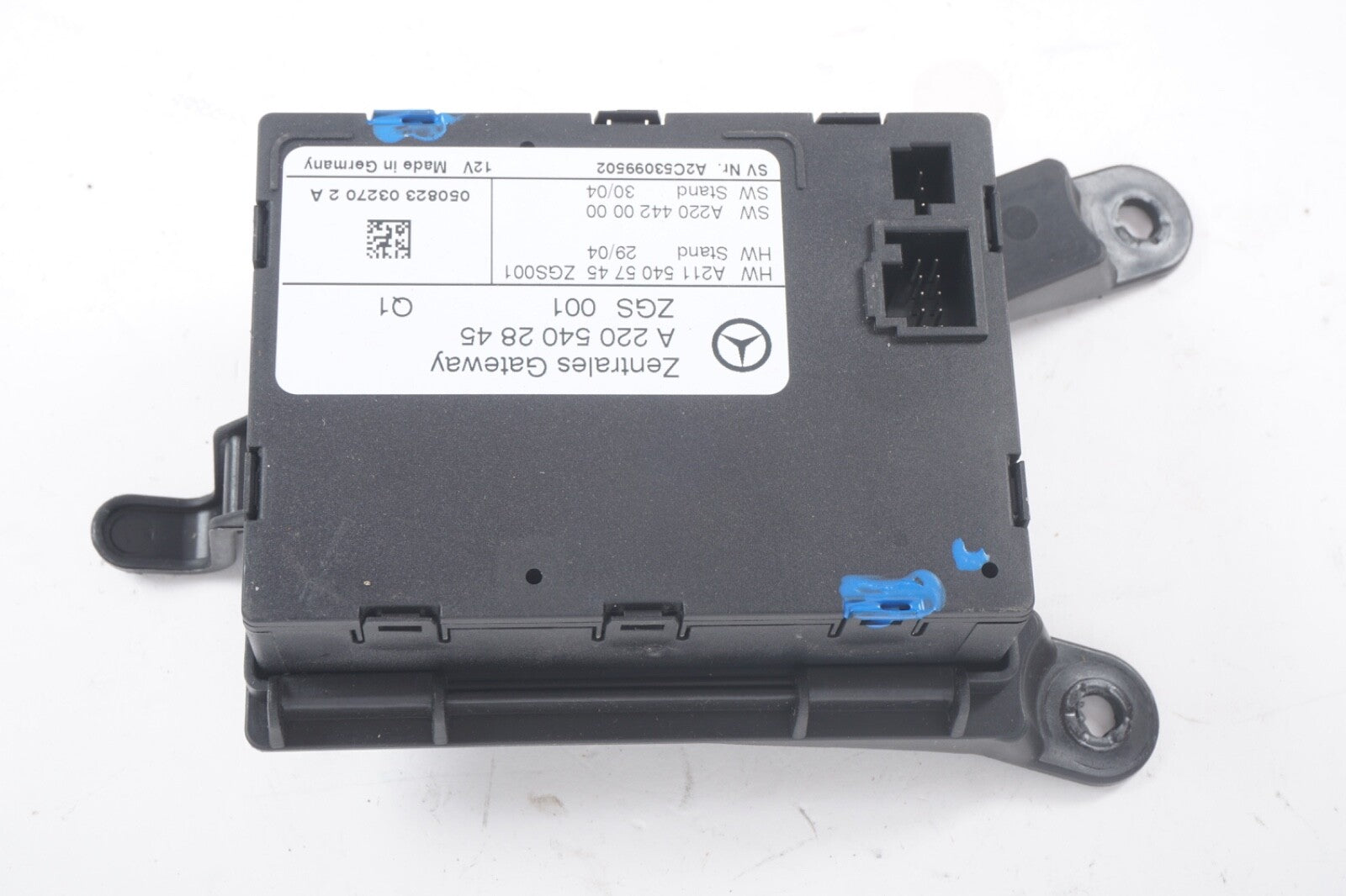 03-06 Mercedes W215 CL500 SL500 S55 AMG Central Gateway Control Module OEM