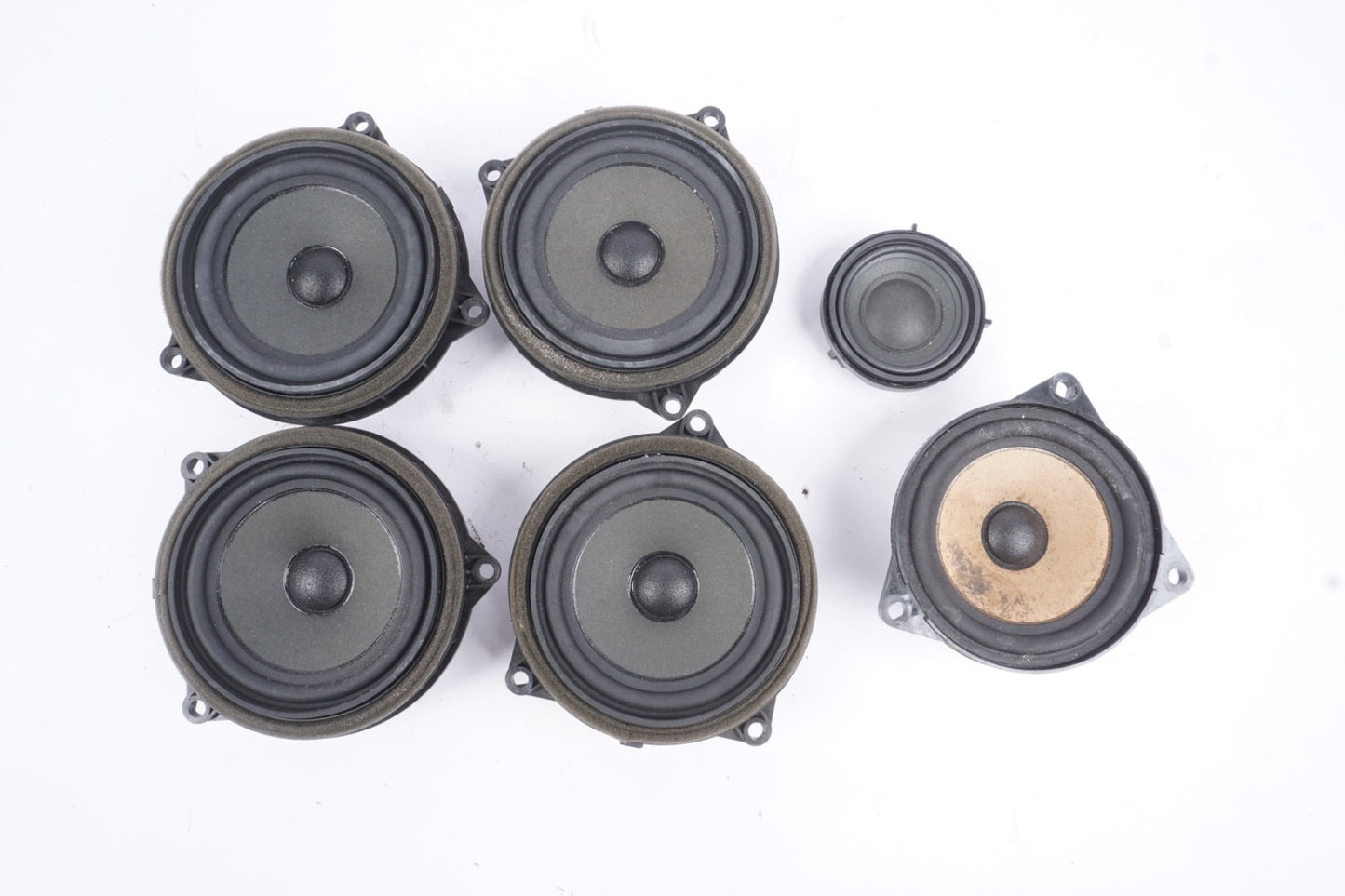 2018 - 2022 BMW X2 F39 REAR & FRONT DOOR MID RANGE SPEAKER OEM SET