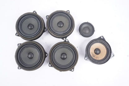 2018 - 2022 BMW X2 F39 REAR & FRONT DOOR MID RANGE SPEAKER OEM SET