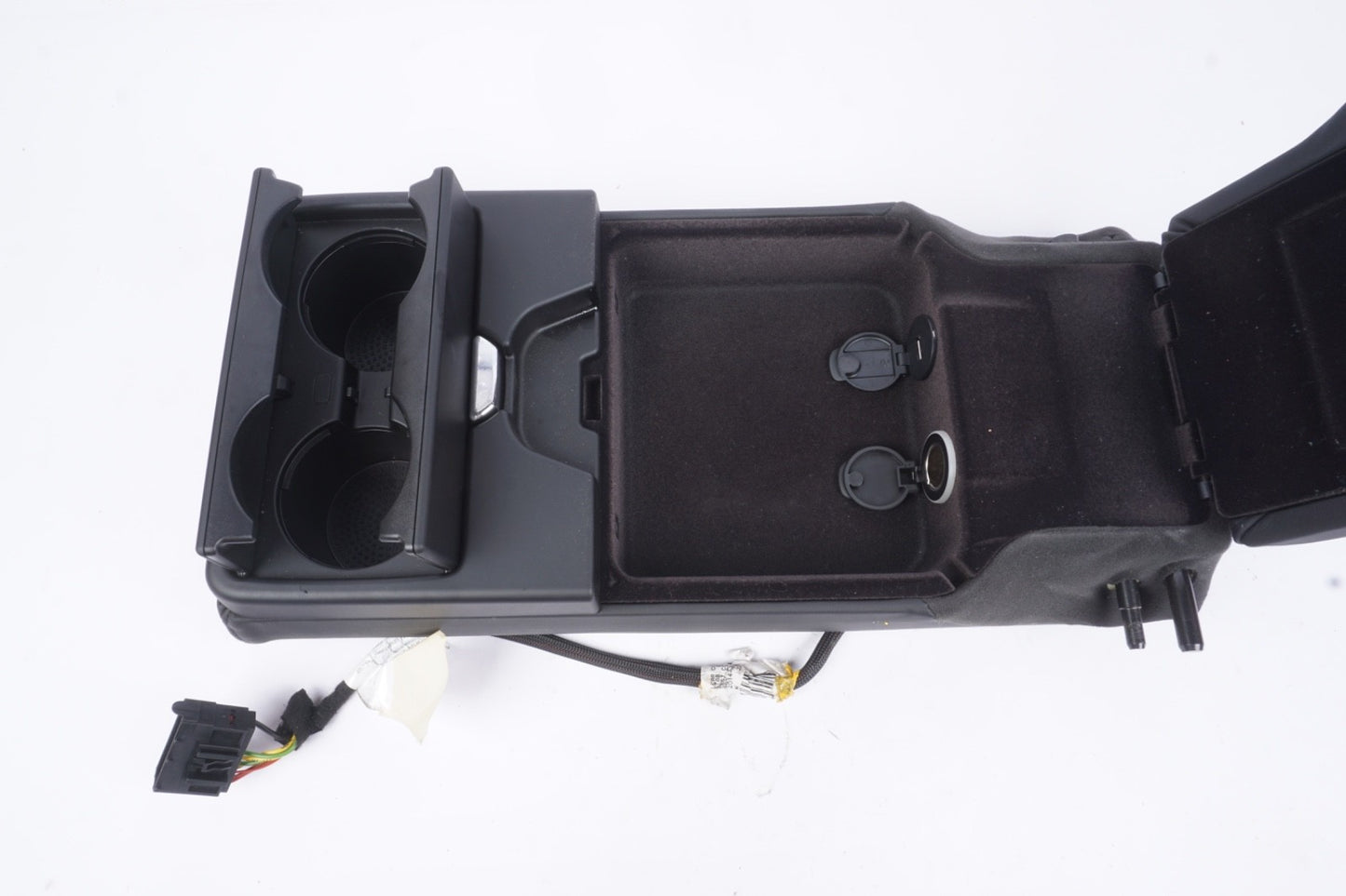 2014 - 2020 MASERATI GHIBLI REAR SEAT ARM REST ARMREST CUP HOLDER BLACK OEM
