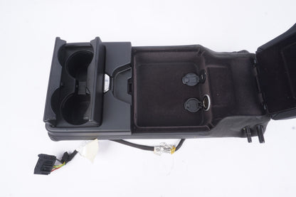 2014 - 2020 MASERATI GHIBLI REAR SEAT ARM REST ARMREST CUP HOLDER BLACK OEM