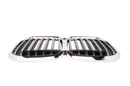 For 2023-2025 BMW G07 X7 LCI Front Kidney Grille Chrome Line