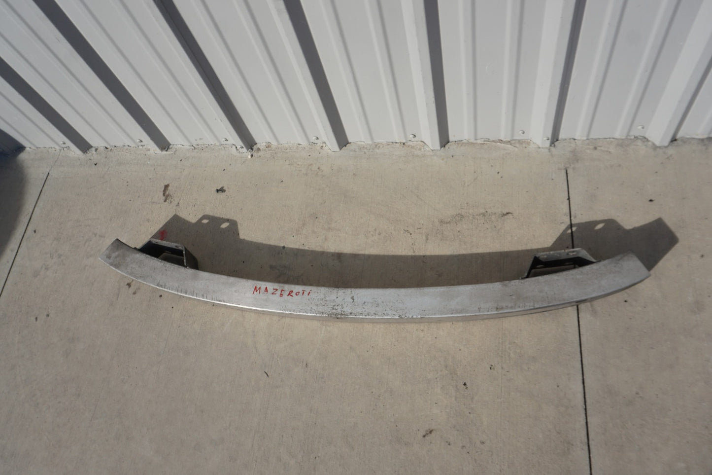2014 - 2020 Maserati Ghibli Rear Bumper Impact Reinforcement Bar Beam Rebar OEM