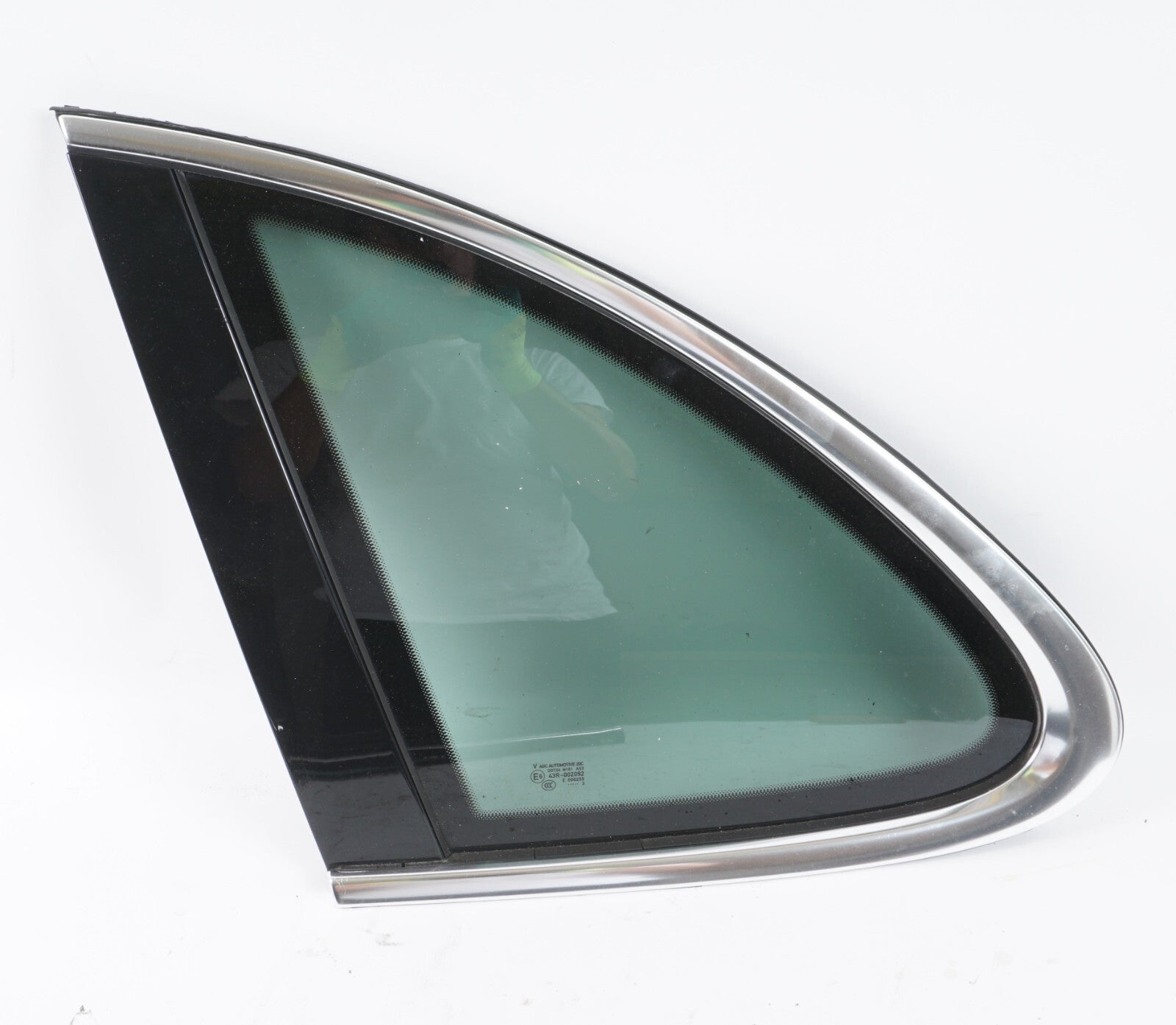 11-18 PORSCHE CAYENNE OEM REAR QUARTER GLASS WINDOW DRIVER LEFT