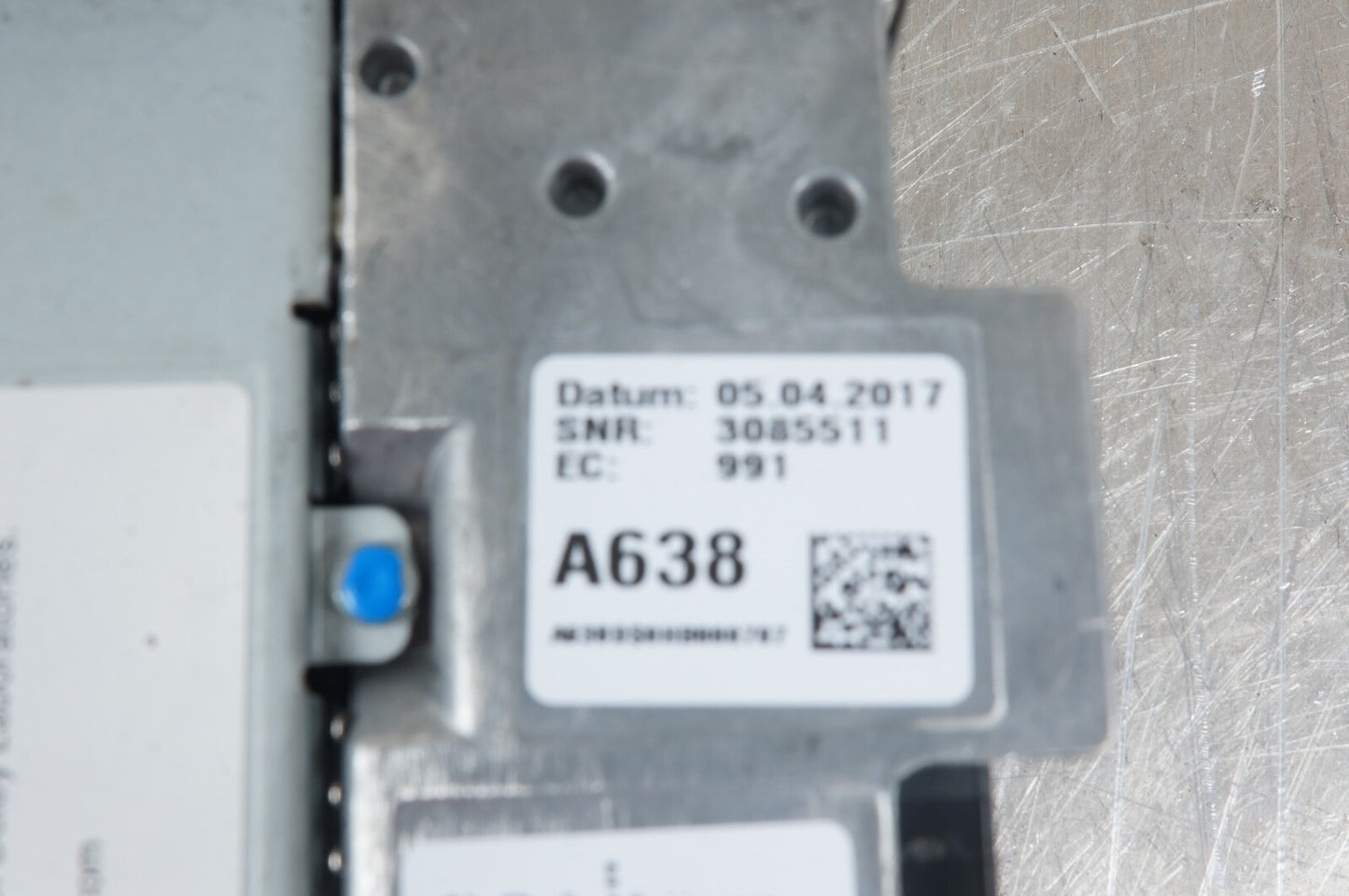 2017-2020 Bentley Mulsanne Audio Visual Media Central Control Module 3Y0035027A