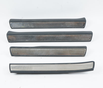 2014-2017 Mercedes W222 S500 DOOR SILL PLATE TRIM COVER PANEL SET OF 4 OEM