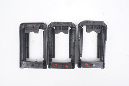 2014-2024 Maserati Ghibli Front Right Pass Seat Track Cover Trim Set Of 3 OEM