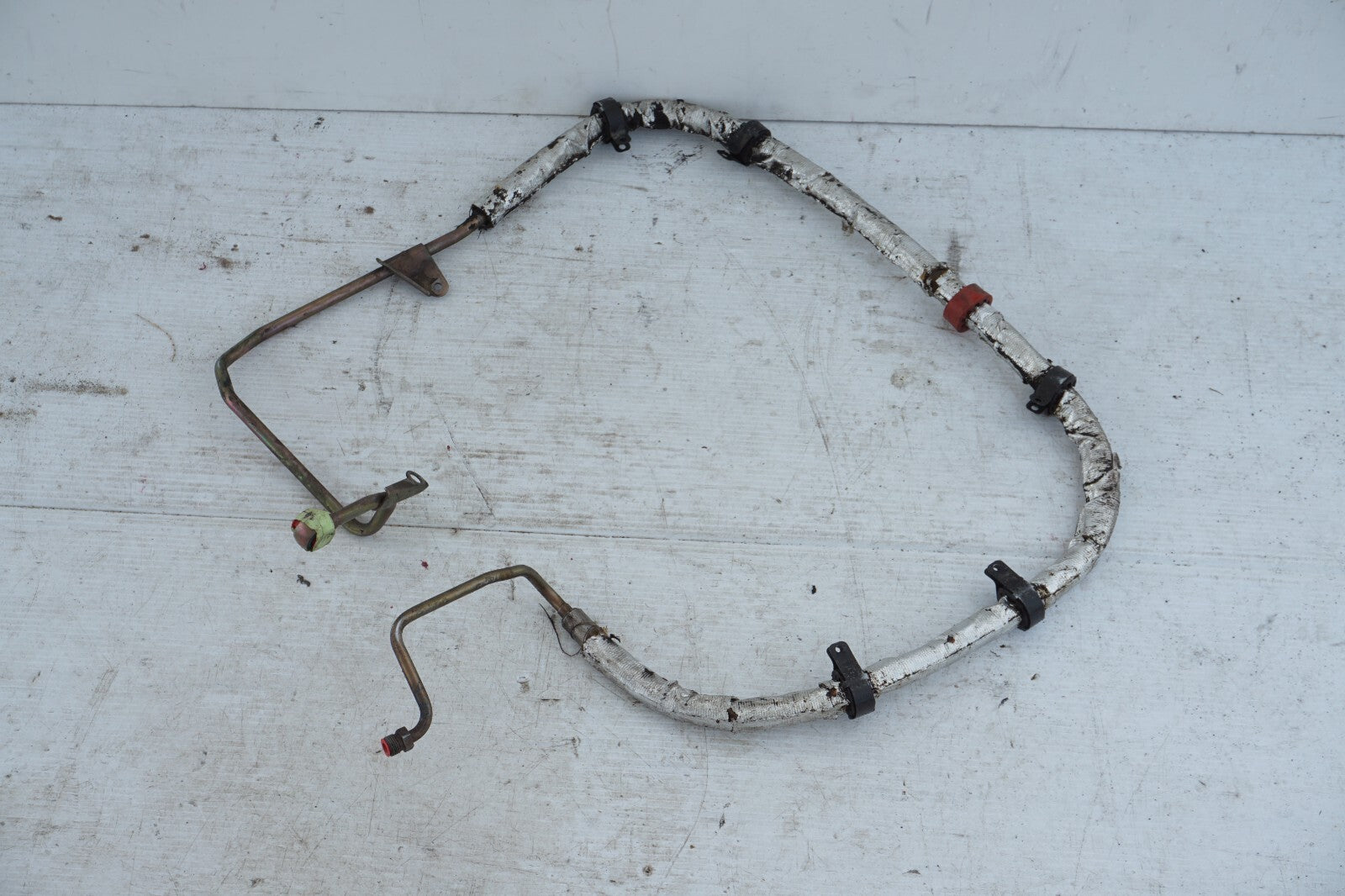 03-06 Mercedes SL500 Power Steering Cooling Hose Pipe Line 2303203153   OEM