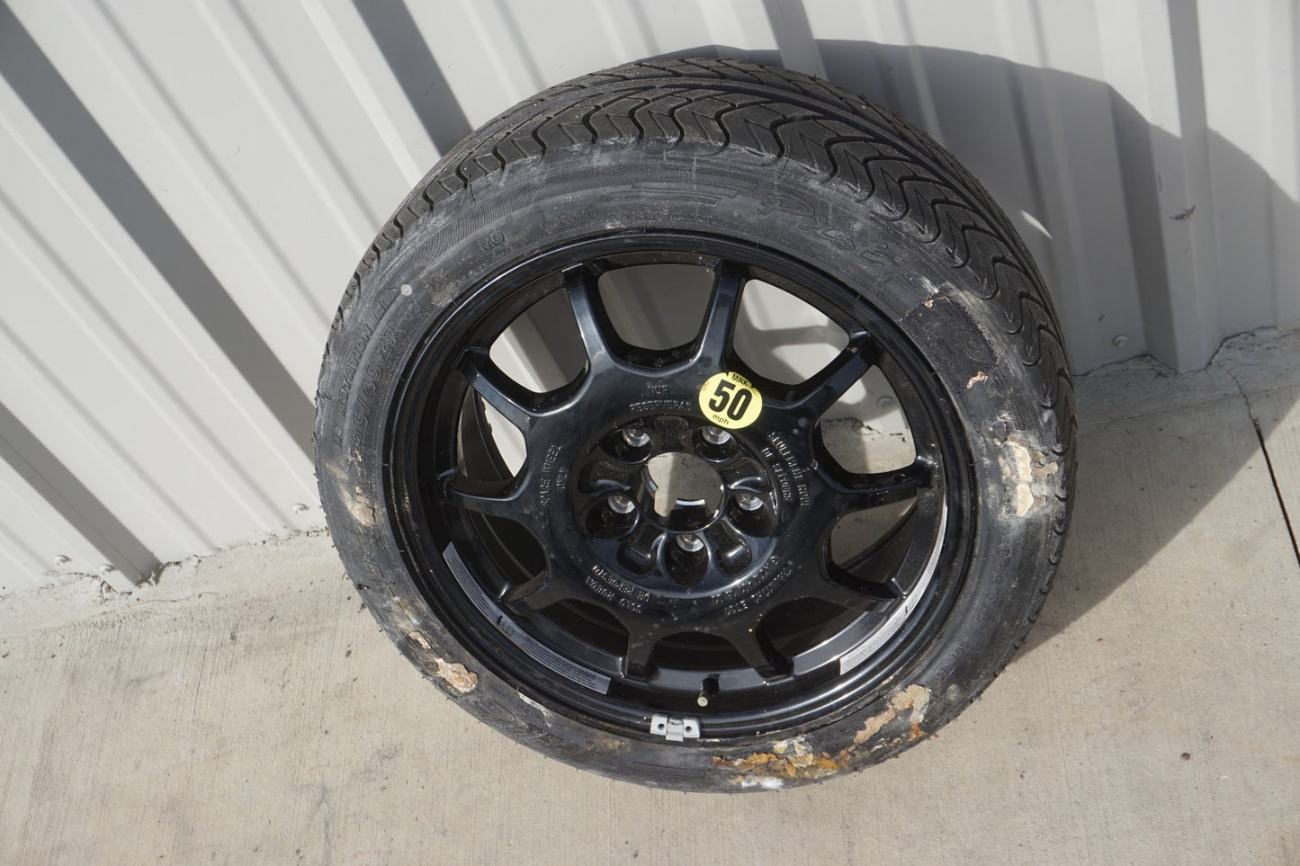 98-03 Mercedes W210 E430 CLK320 Emergency Spare Tire Wheel Rim R17 235 / 45 OEM