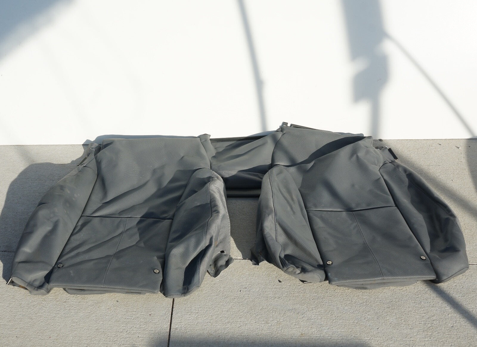 2007 - 2014 Mercedes CL550 W216 Rear Top Upper Seat GRAY