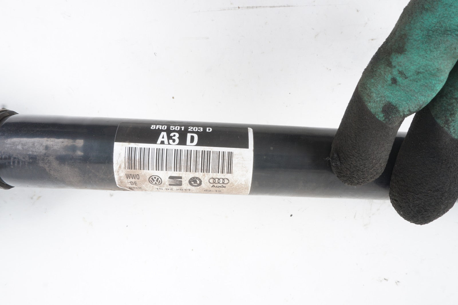 11-18 AUDI S7 A6 A7 A8 Q5 S6 Rear  Axle Shaft Left Driver Side OEM