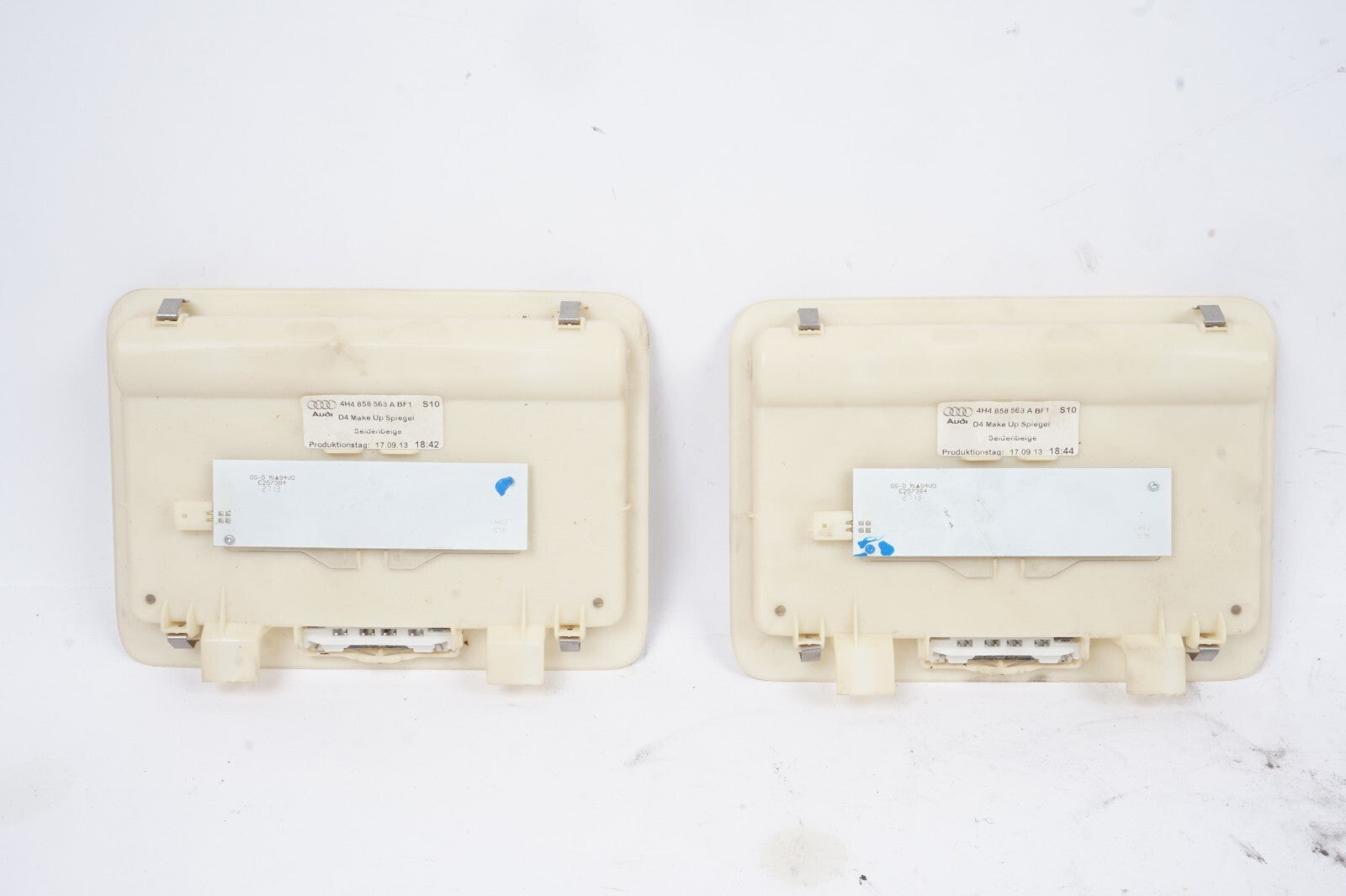 2011 - 2017 Audi A8L A8 Vanity Make up Mirror SET 4H4858563A OEM