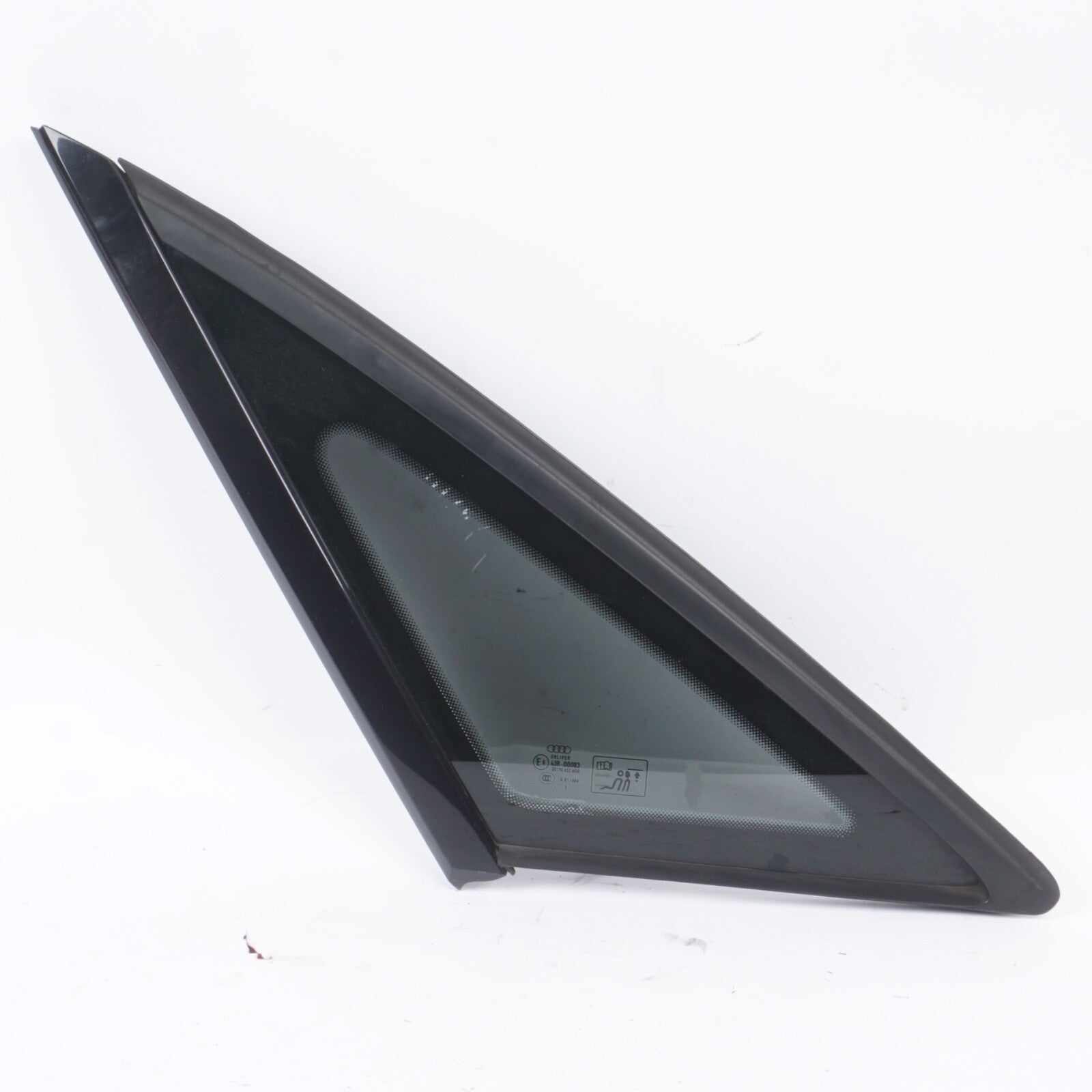 AUDI A8 L REAR LEFT DRIVER SIDE QUARTER WINDOW GLASS OEM 2011 - 2014