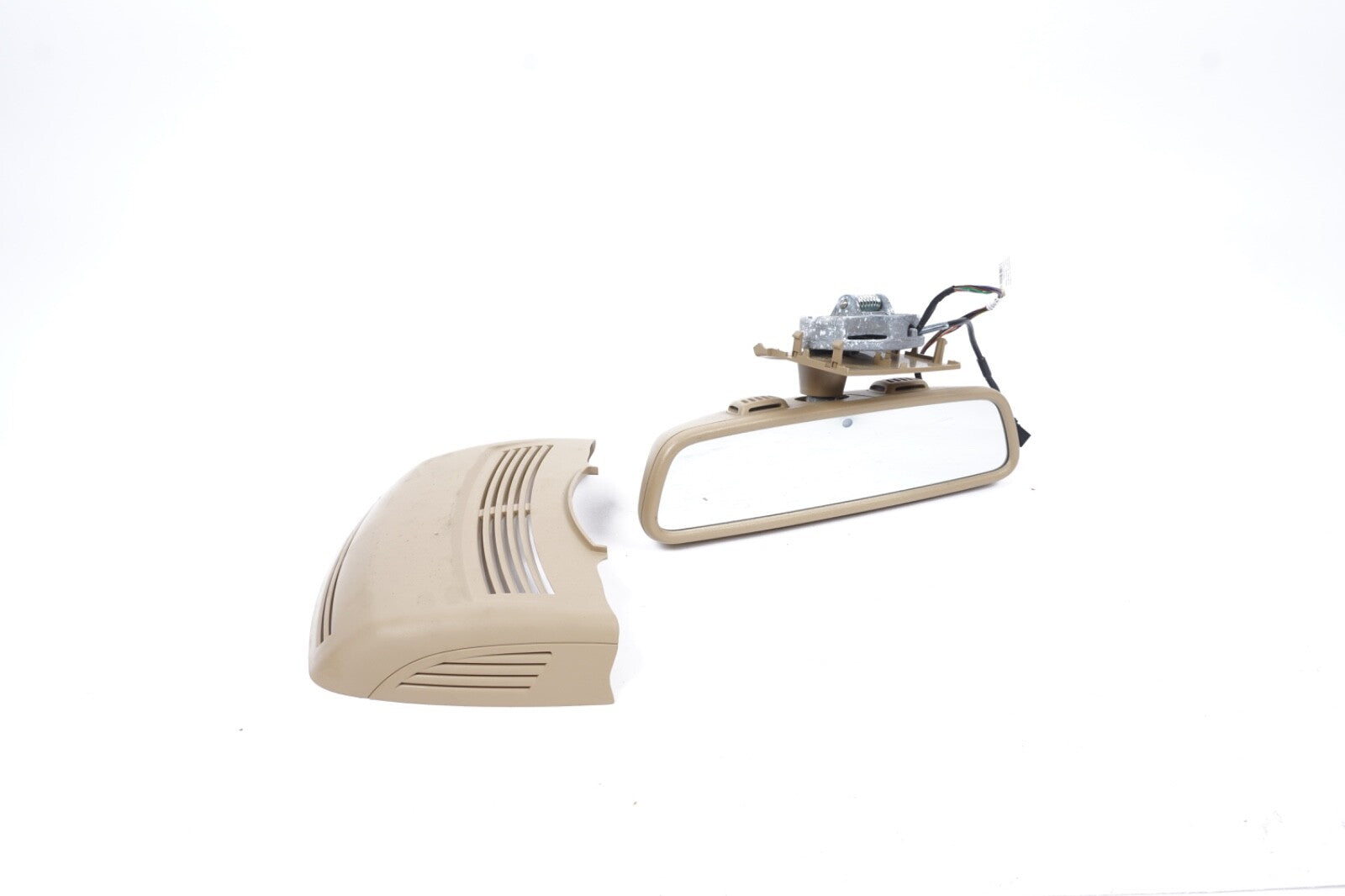 2010 - 2013 Mercedes S550 OEM Rear View Mirror Beige Color