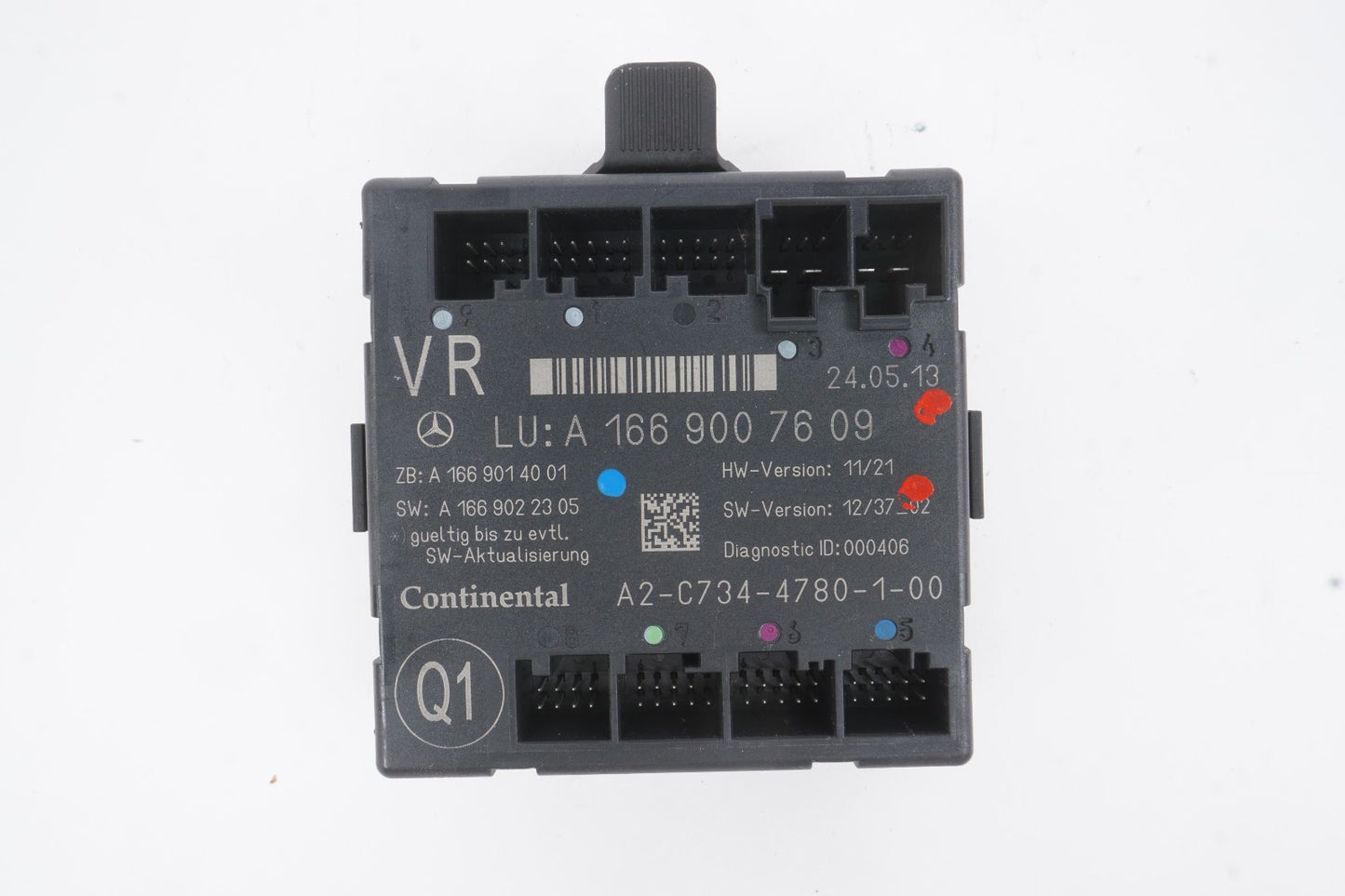2012-2016 Mercedes ML GL Front Right Passenger Door Control Module  OEM