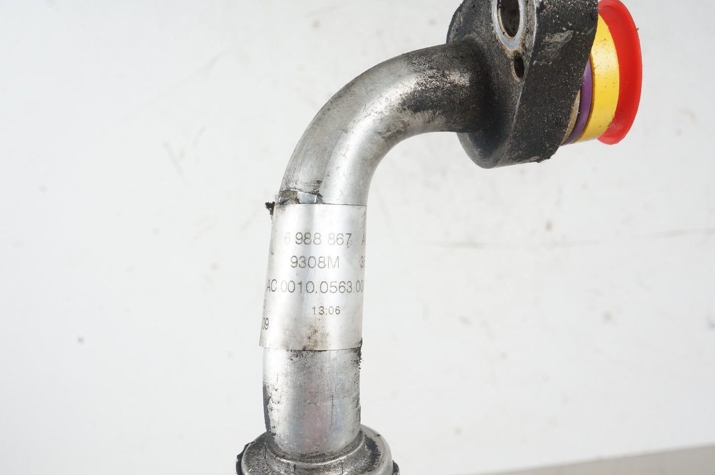 2007-2010 BMW X5 E70 3.0L AC CONDITIONER COMPRESSOR SUCTION PIPE LINE OEM