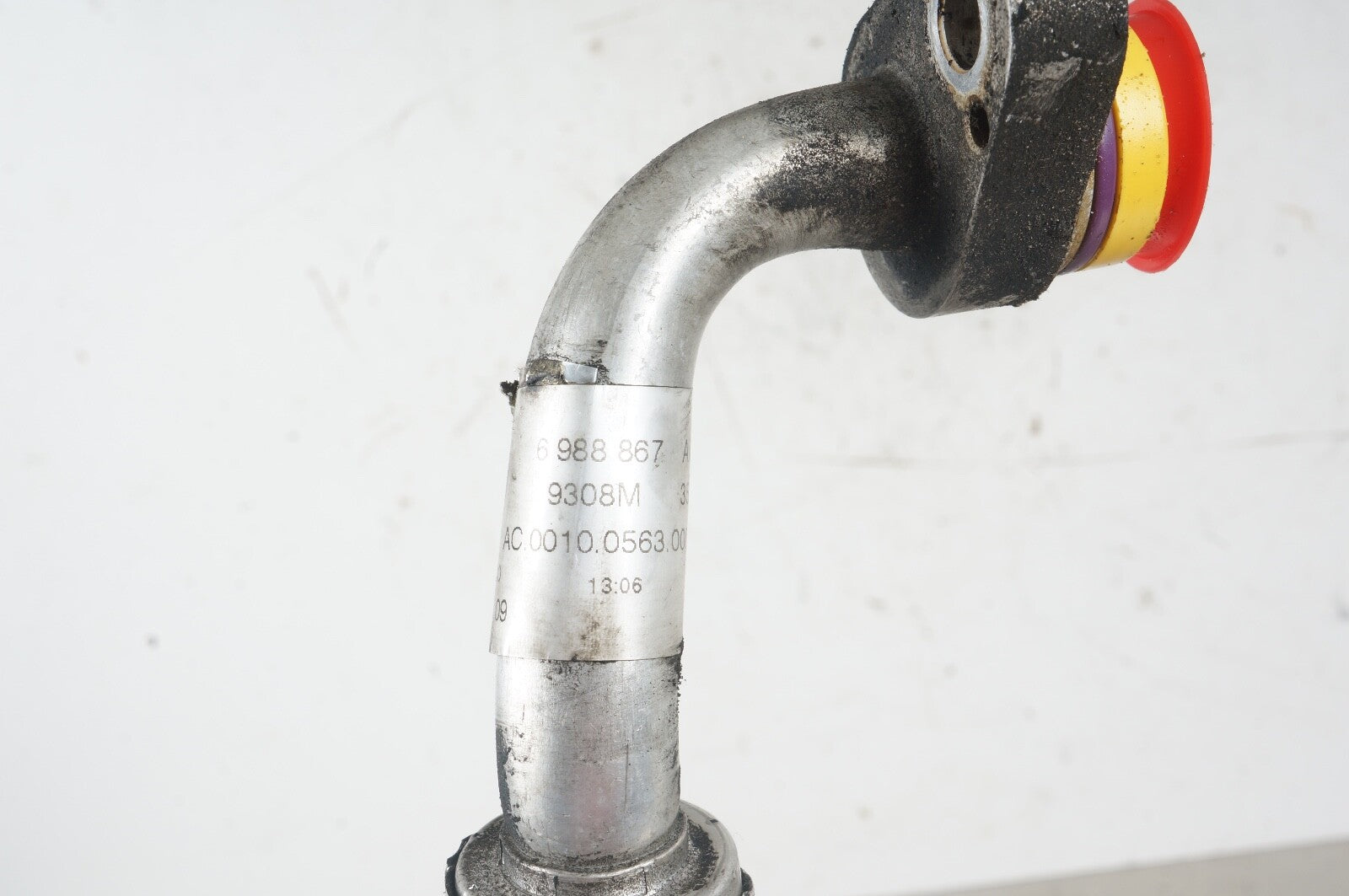 2007-2010 BMW X5 E70 3.0L AC CONDITIONER COMPRESSOR SUCTION PIPE LINE OEM