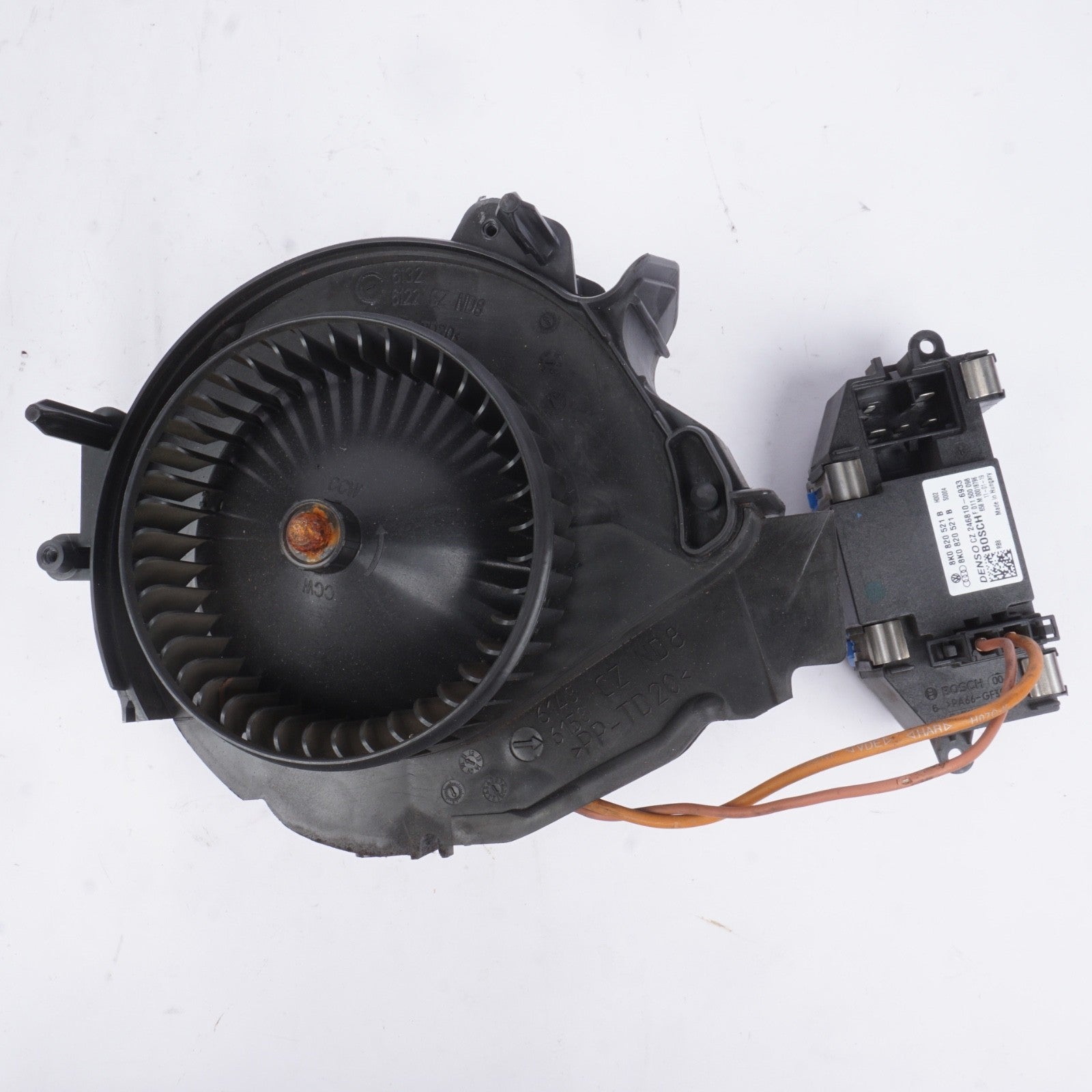 2011-2018 AUDI A8 L A8 S8 D4 REAR AC A/C HEATER BLOWER MOTOR FAN OEM