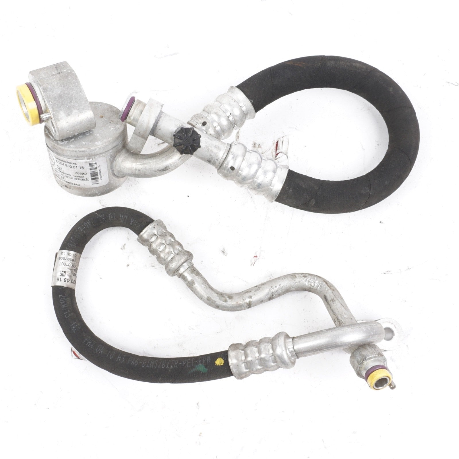 2012 - 2014 Mercedes C250 C350 A/C Air Conditioning Line Climate Pipe Hose OEM