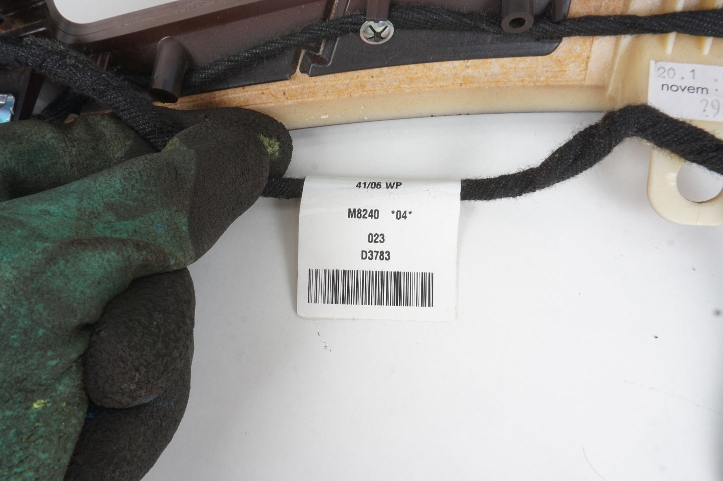 07-13 Mercedes W221 S63 S550 Dashboard Center Trim Molding 2216805471 Wood OEM