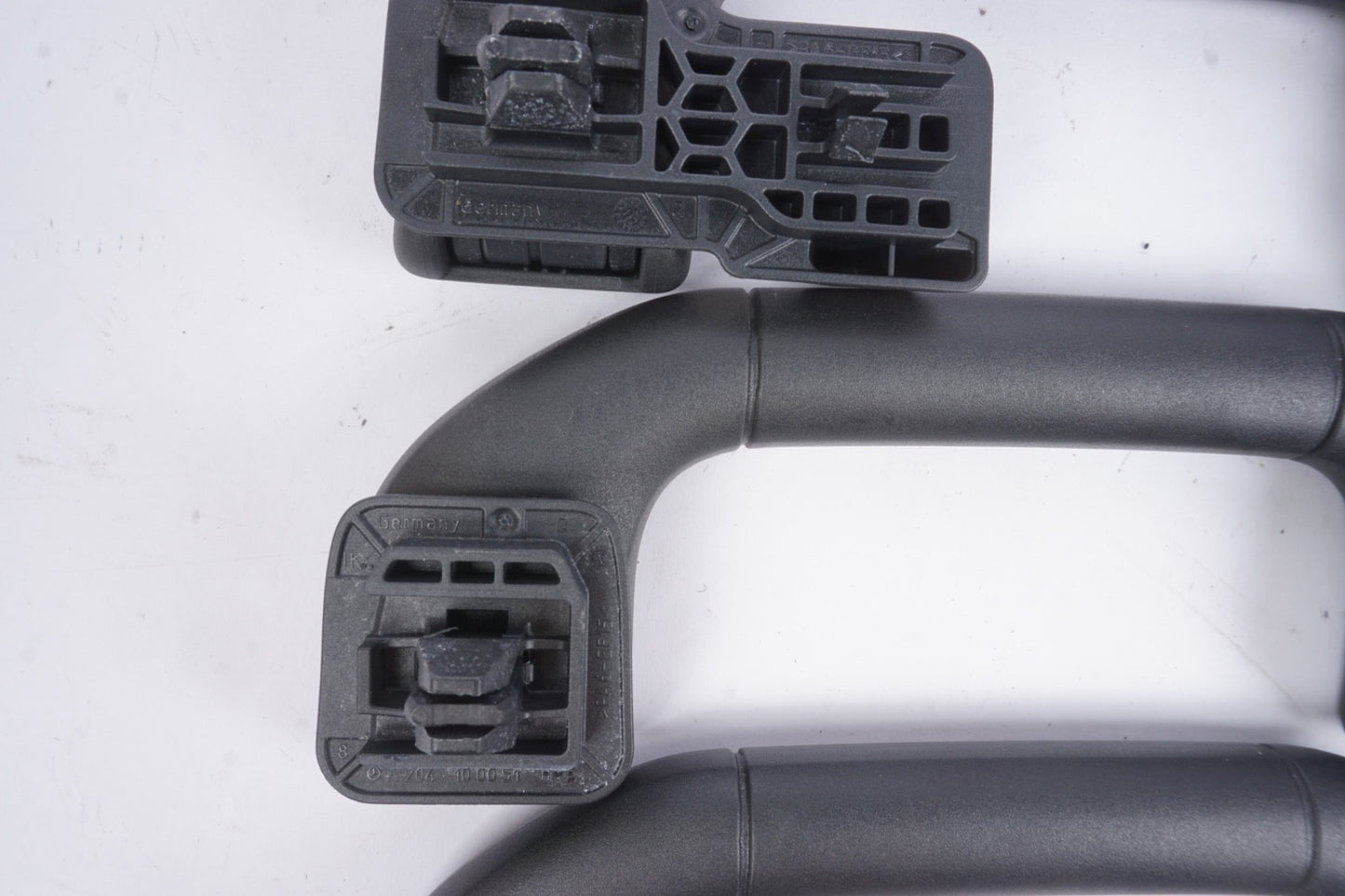 2010-2016 MERCEDES W212 E63 E350 E550 UPPER ROOF DOME GRAB HANDLE SET OEM