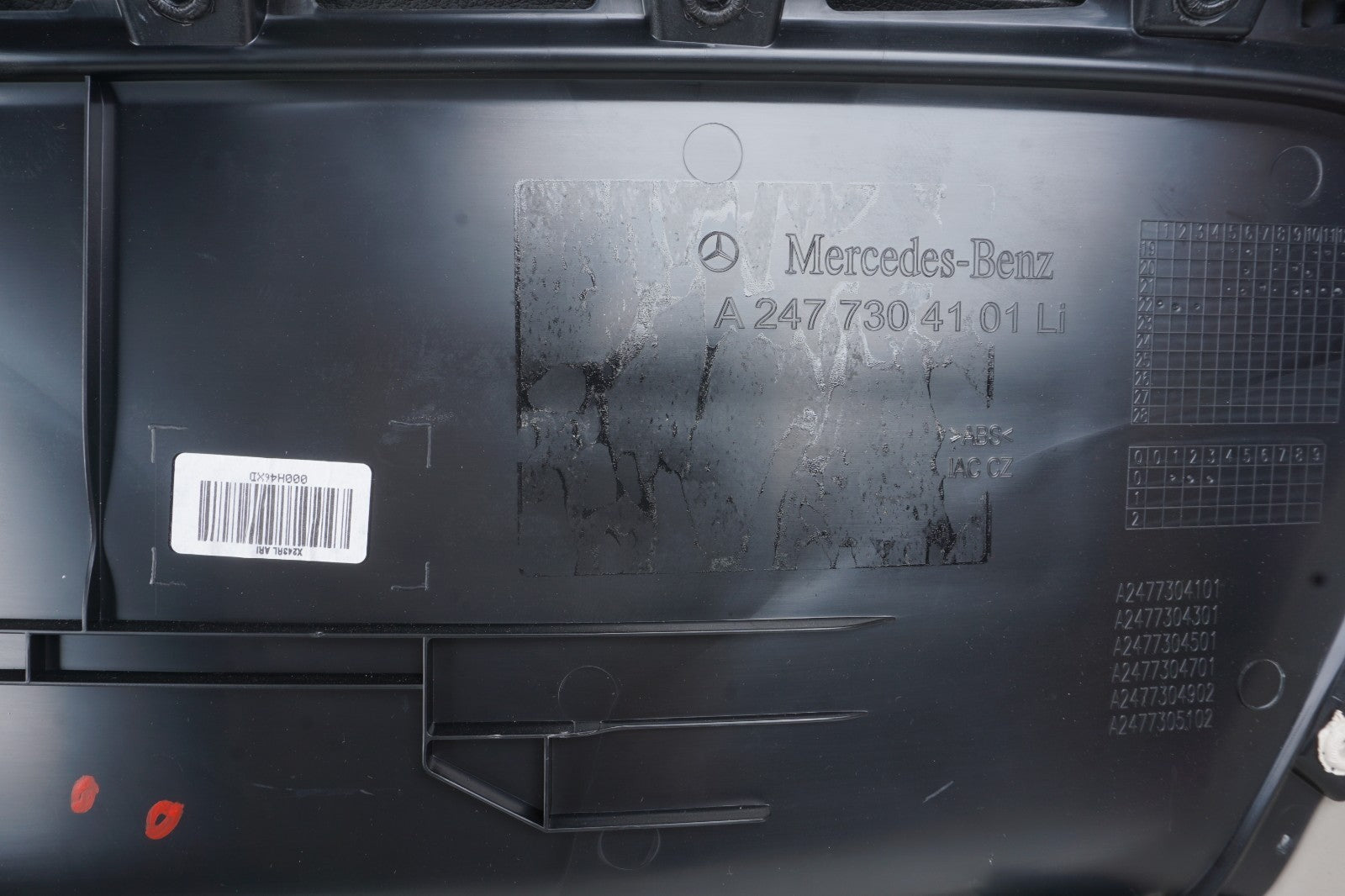 2022 - 2023 MERCEDES EQB300 REAR LEFT PASSENGER INNER DOOR TRIM PANEL BEIGE OEM