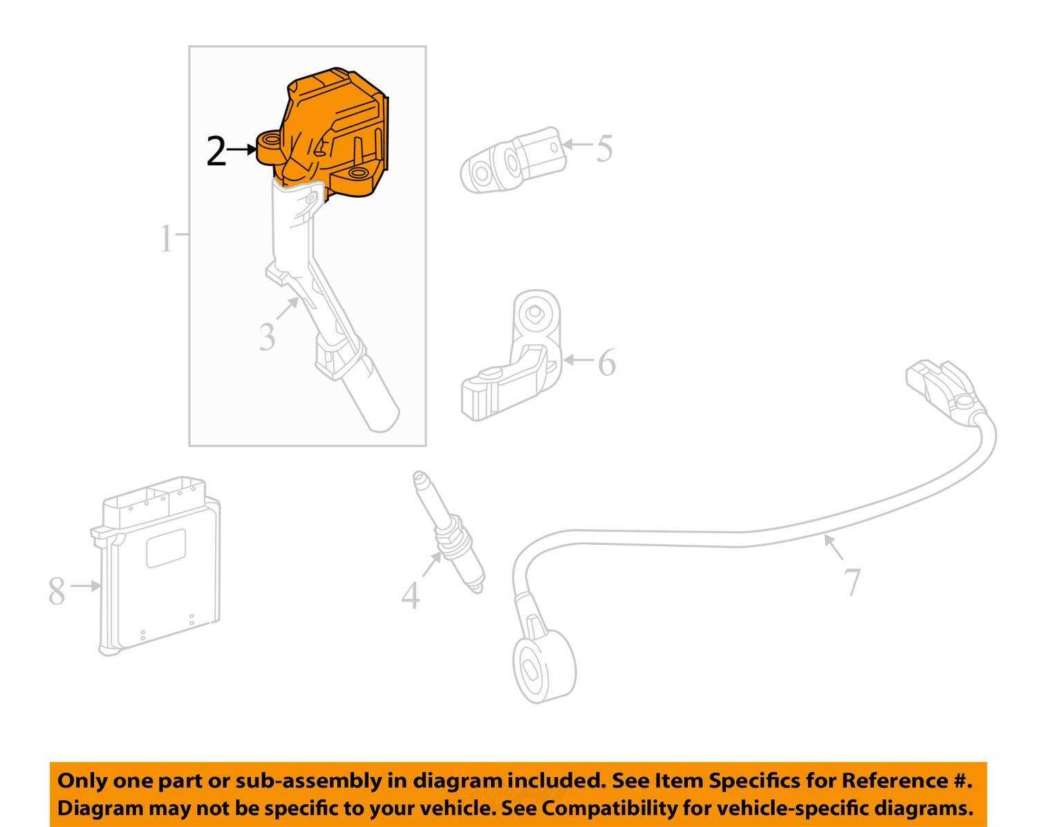 2013-2020 MERCEDES B C CLA E GLA GLC SLK (W205 W246 W253 X156) IGNITION COIL SET