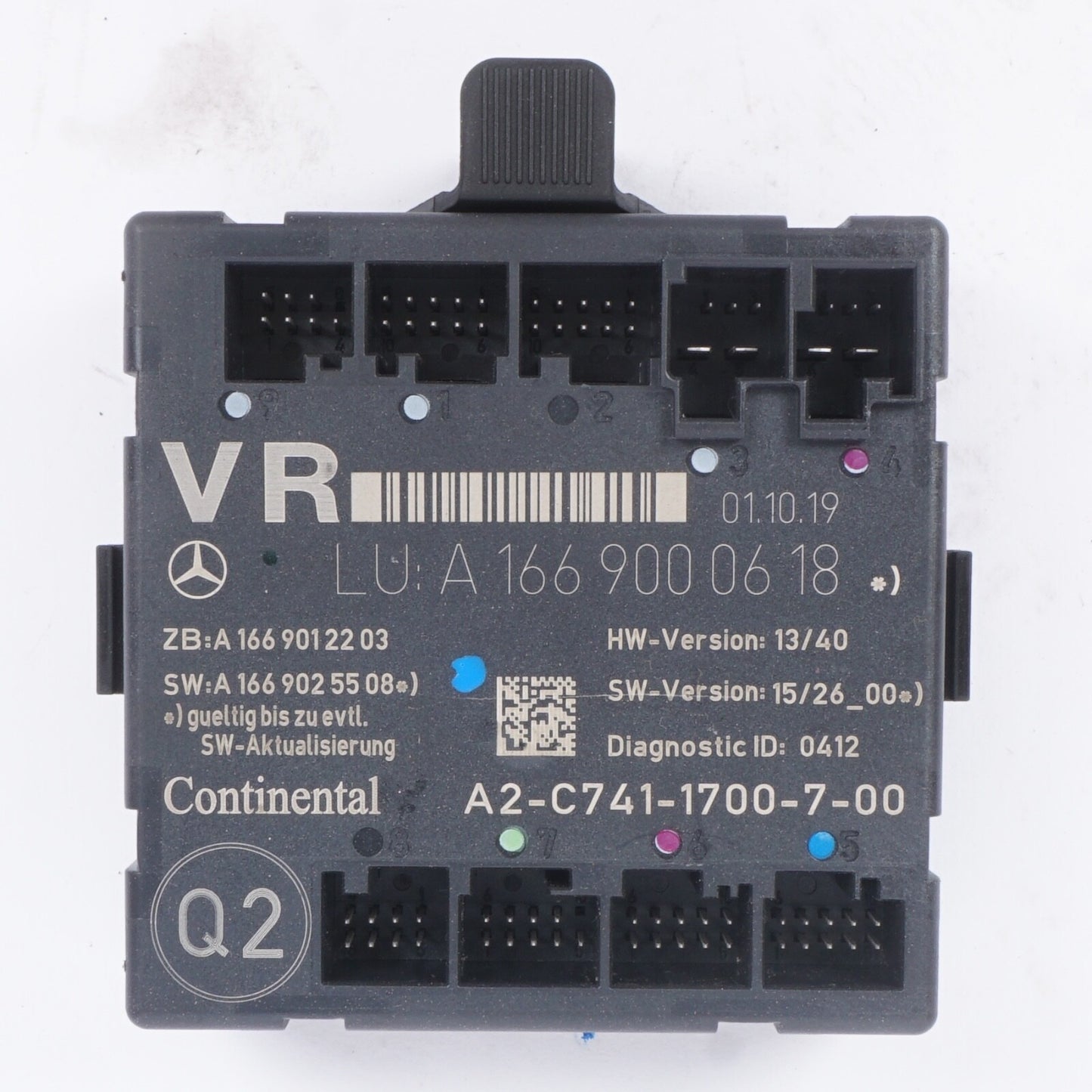 12-20 Mercedes X166 GL450 GLA250 ML350 Front Right Side Door Control Module OEM