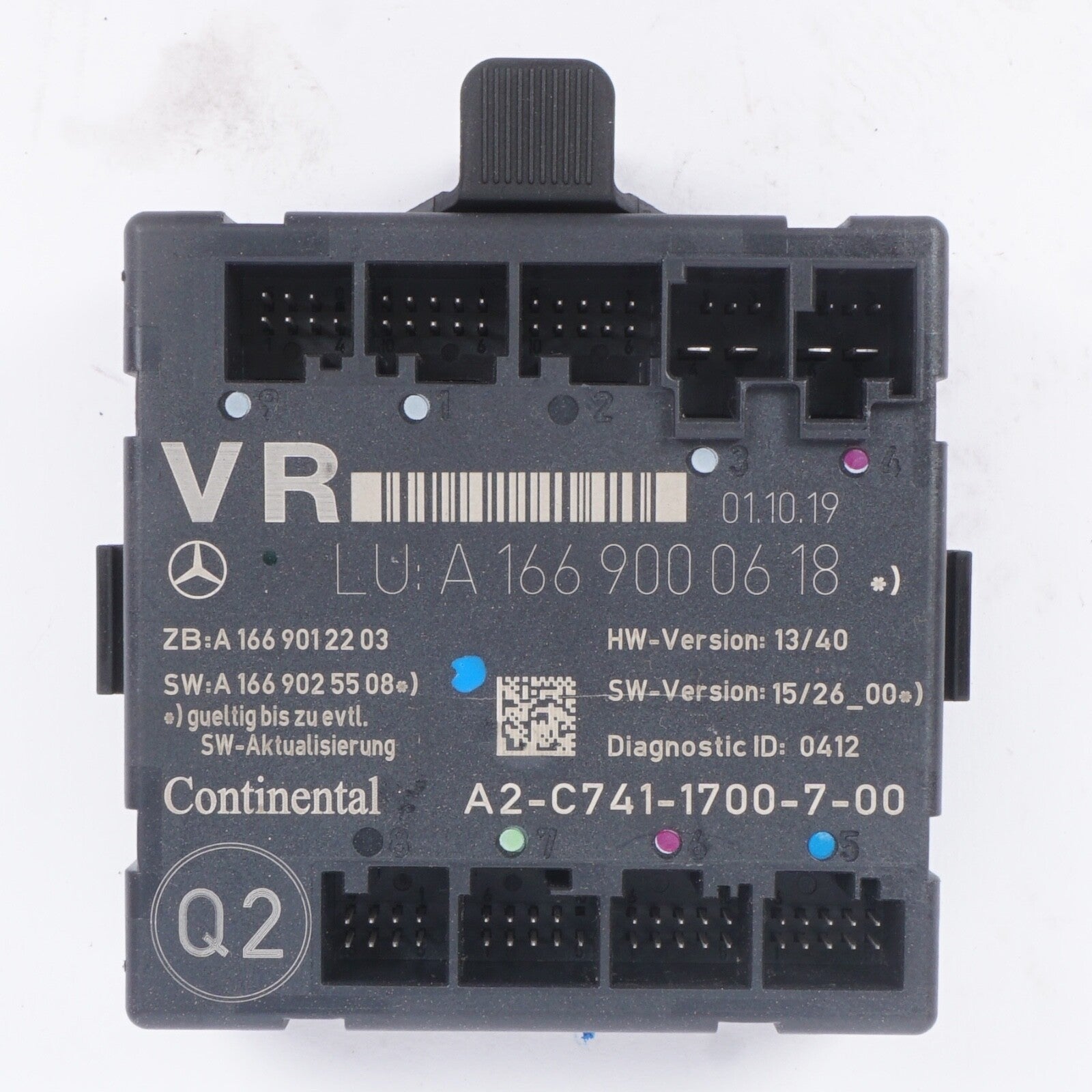 12-20 Mercedes X166 GL450 GLA250 ML350 Front Right Side Door Control Module OEM