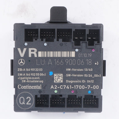 12-20 Mercedes X166 GL450 GLA250 ML350 Front Right Side Door Control Module OEM
