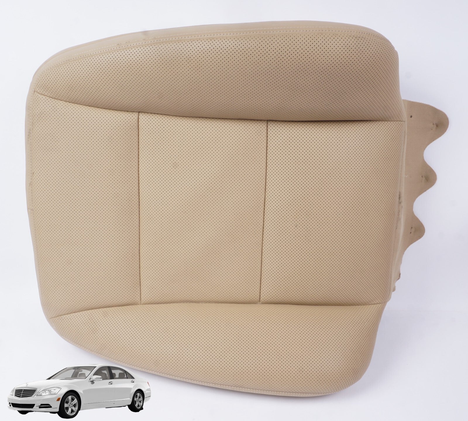 10-13 Mercedes W221 S550 S400 Front Right Seat Back Upper Cushion OEM