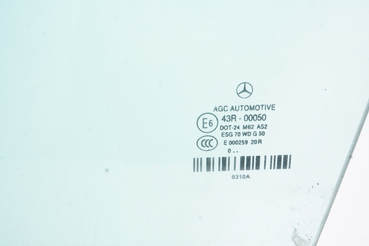 2011 - 2017 Mercedes E350 E550 Convertible Front Left Side Door Window Glass