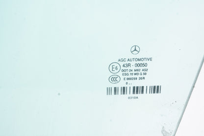 2011 - 2017 Mercedes E350 E550 Convertible Front Left Side Door Window Glass